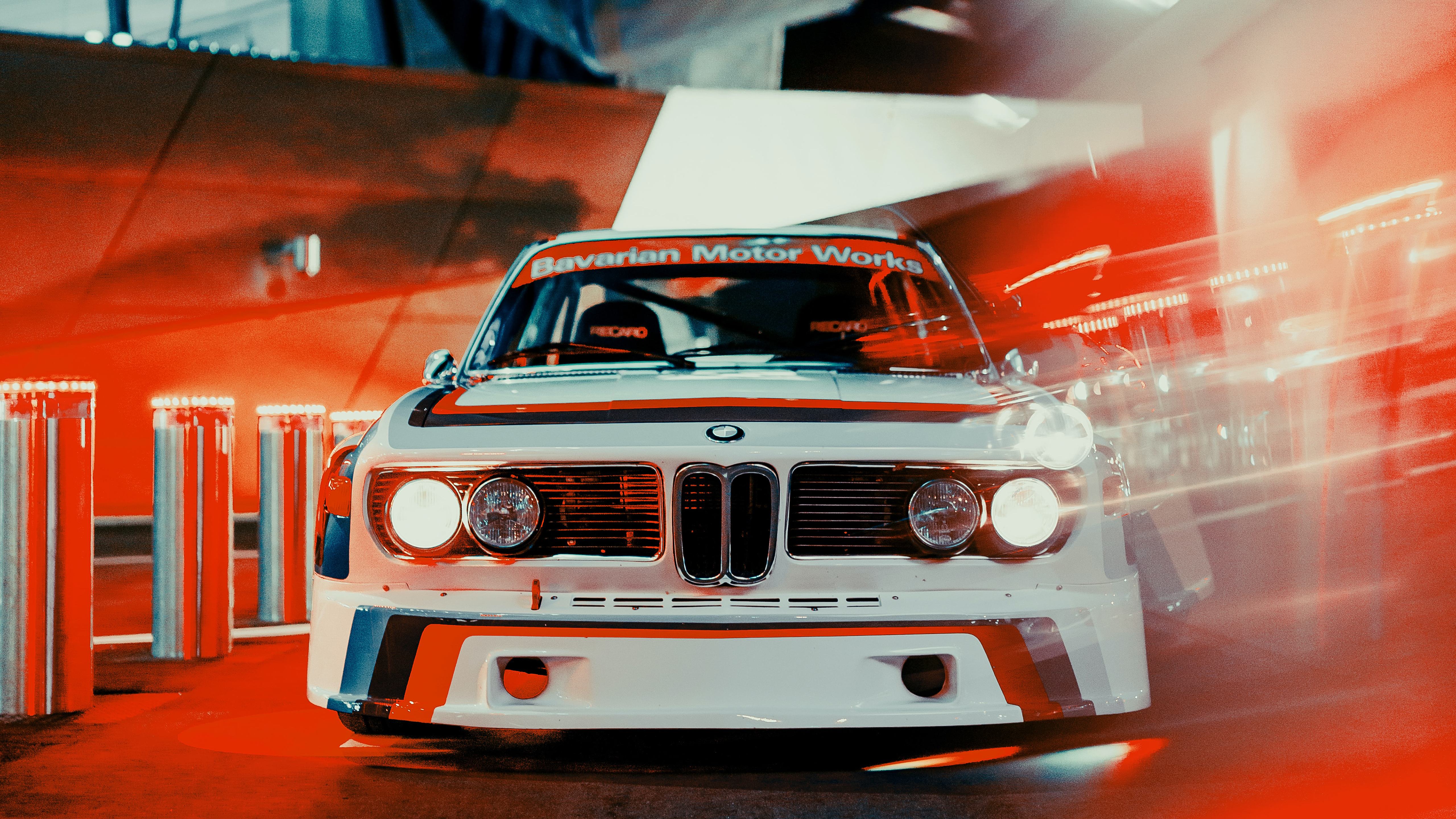 BMW Bavarian Motor Works race car HD Wallpaper