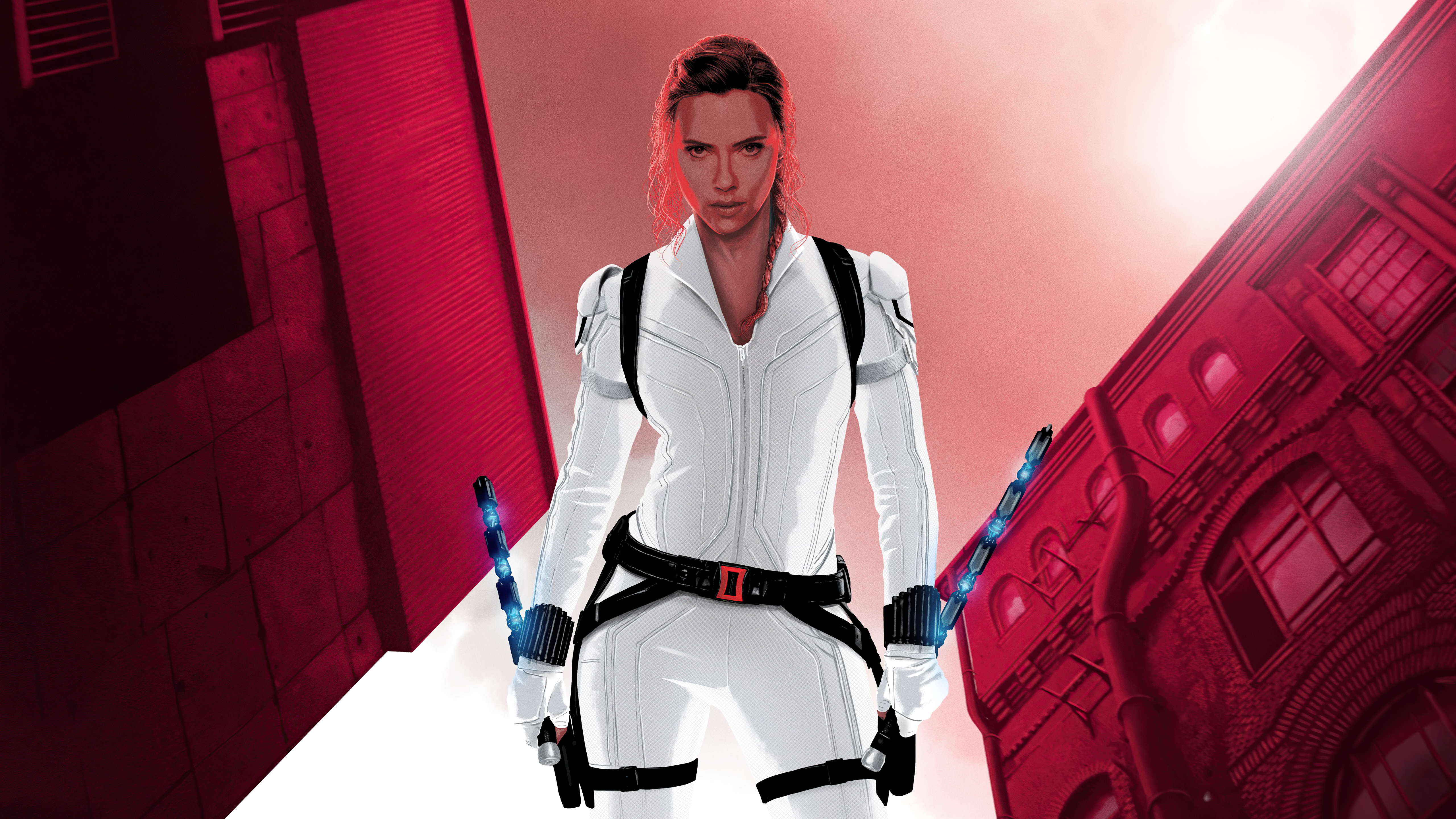 Black Widow from Marvel Cinematic Universe HD Wallpaper