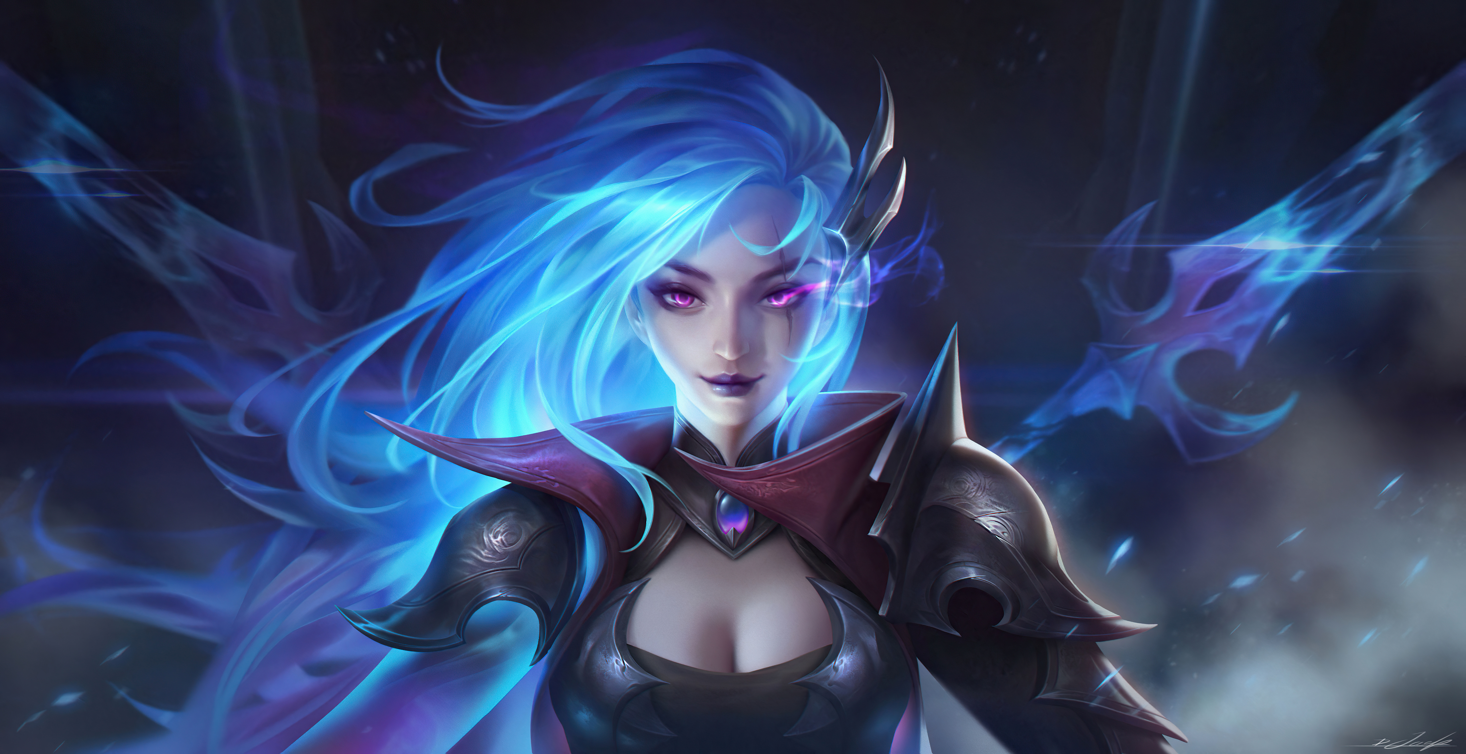 Katarina from League of Legends HD Wallpaper