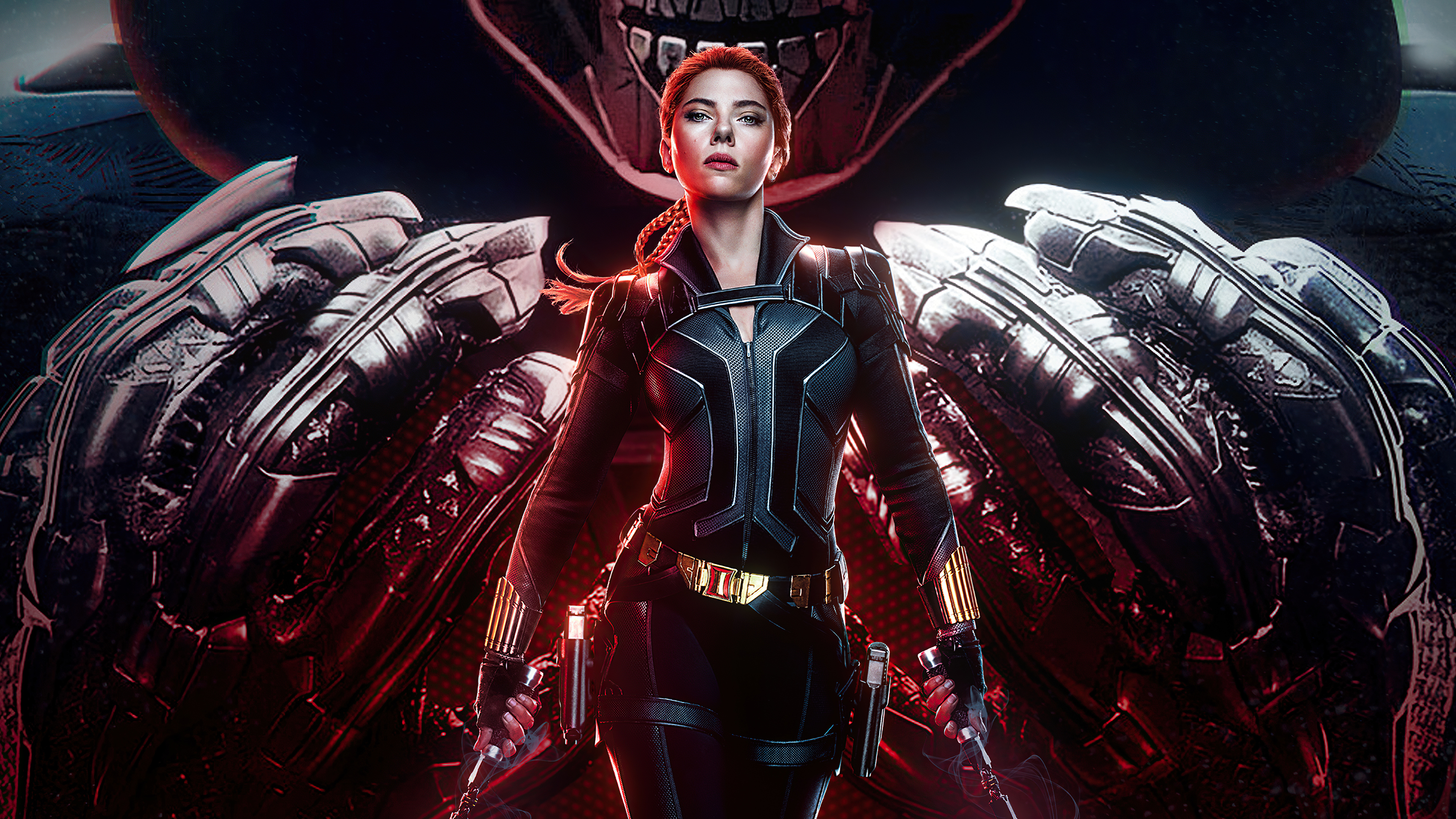 Black Widow from Marvel Cinematic Universe 4K HD Wallpaper