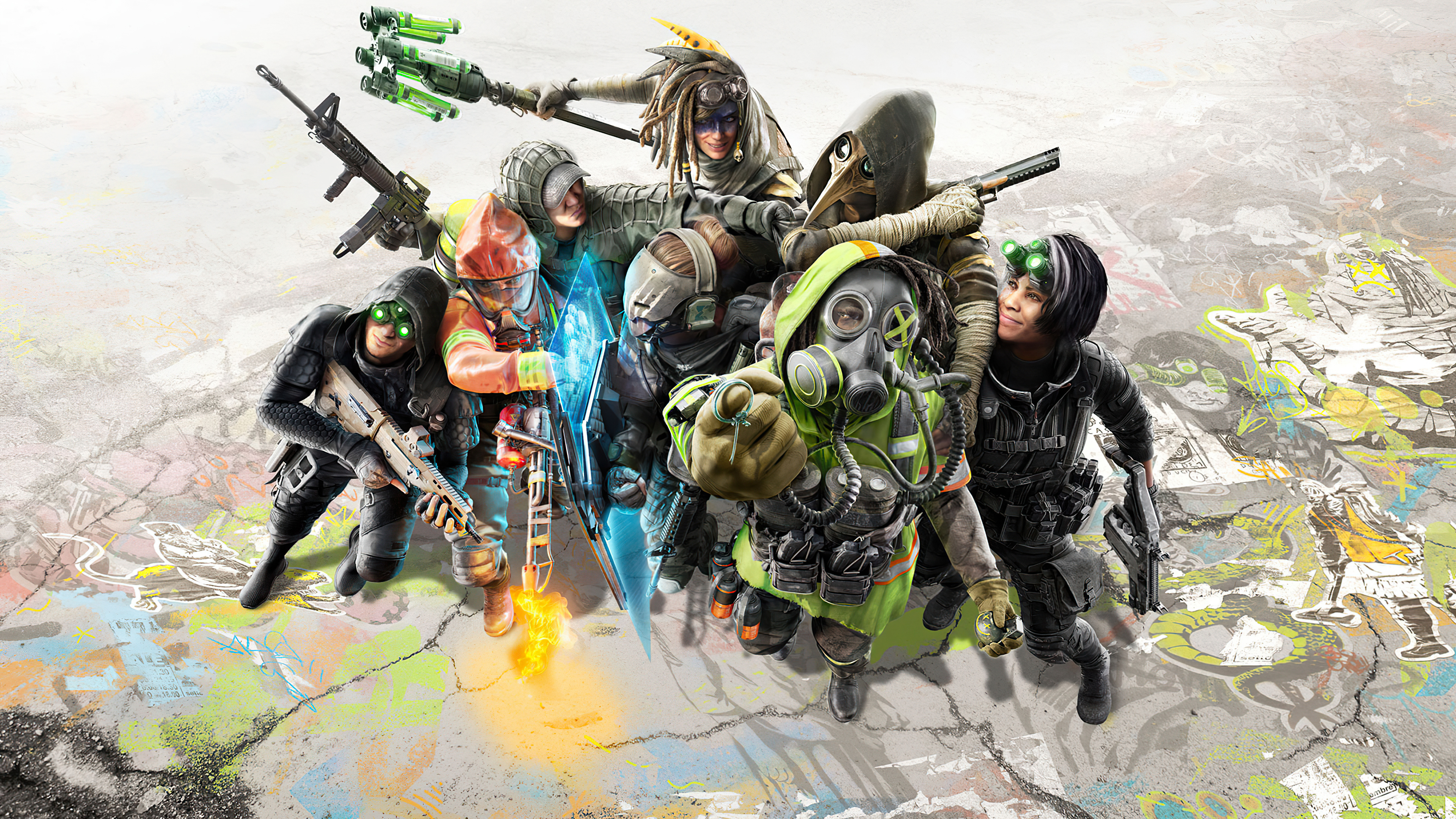 Group of characters from Tom Clancy's XDefiant HD Wallpaper