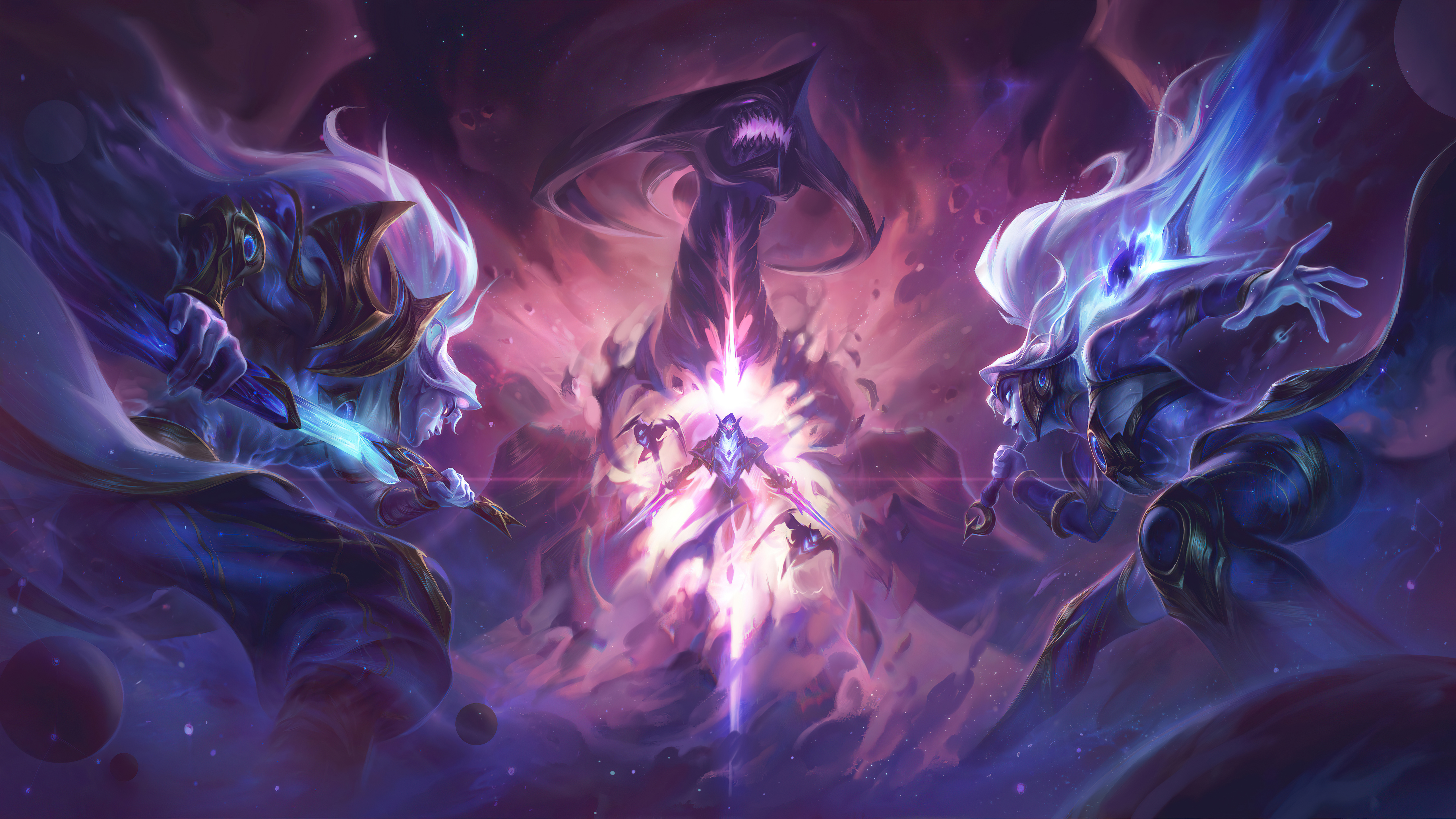 League of Legends: Cosmic Void Creatures HD Wallpaper