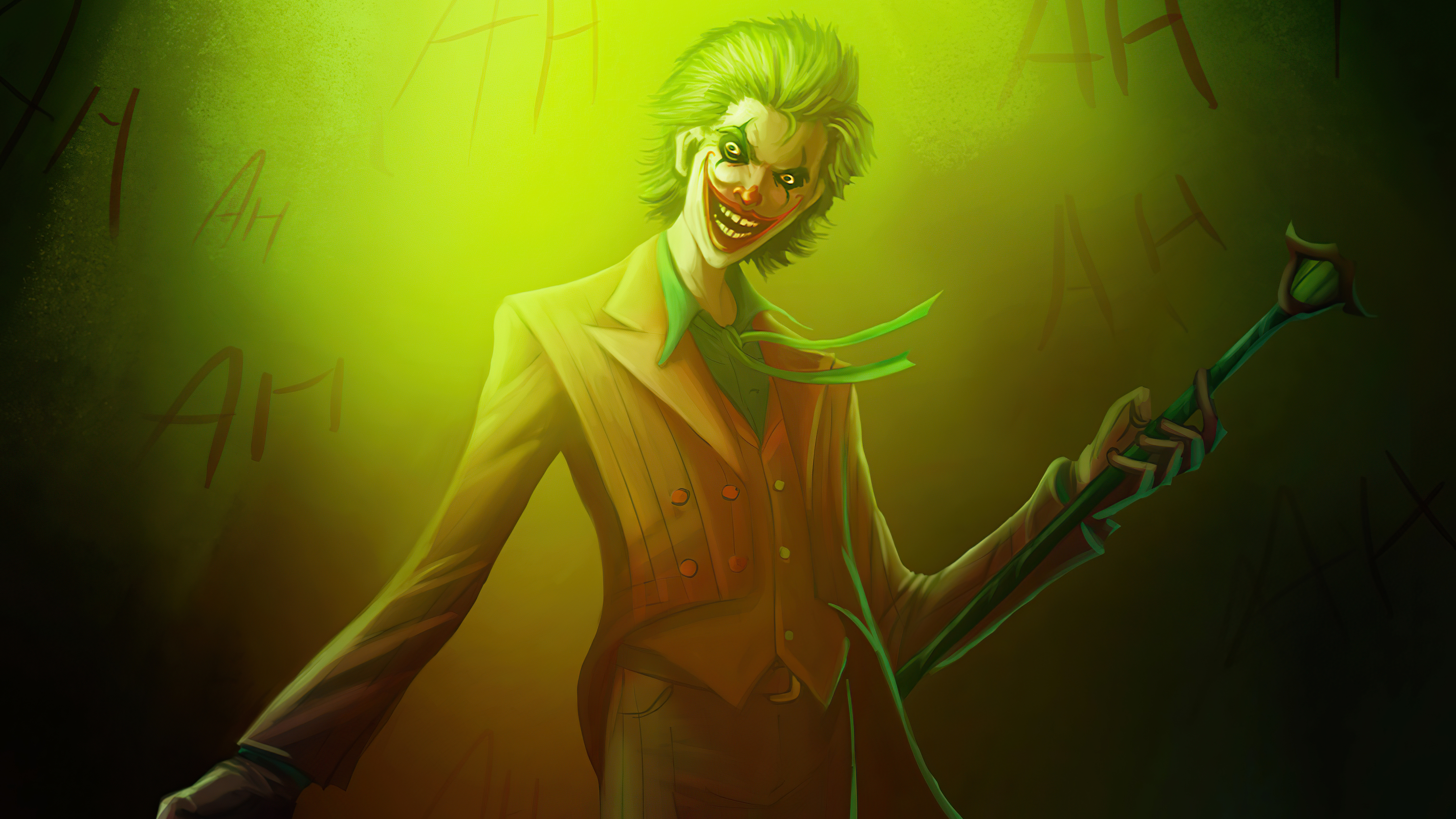 The Joker from Batman artwork HD Wallpaper