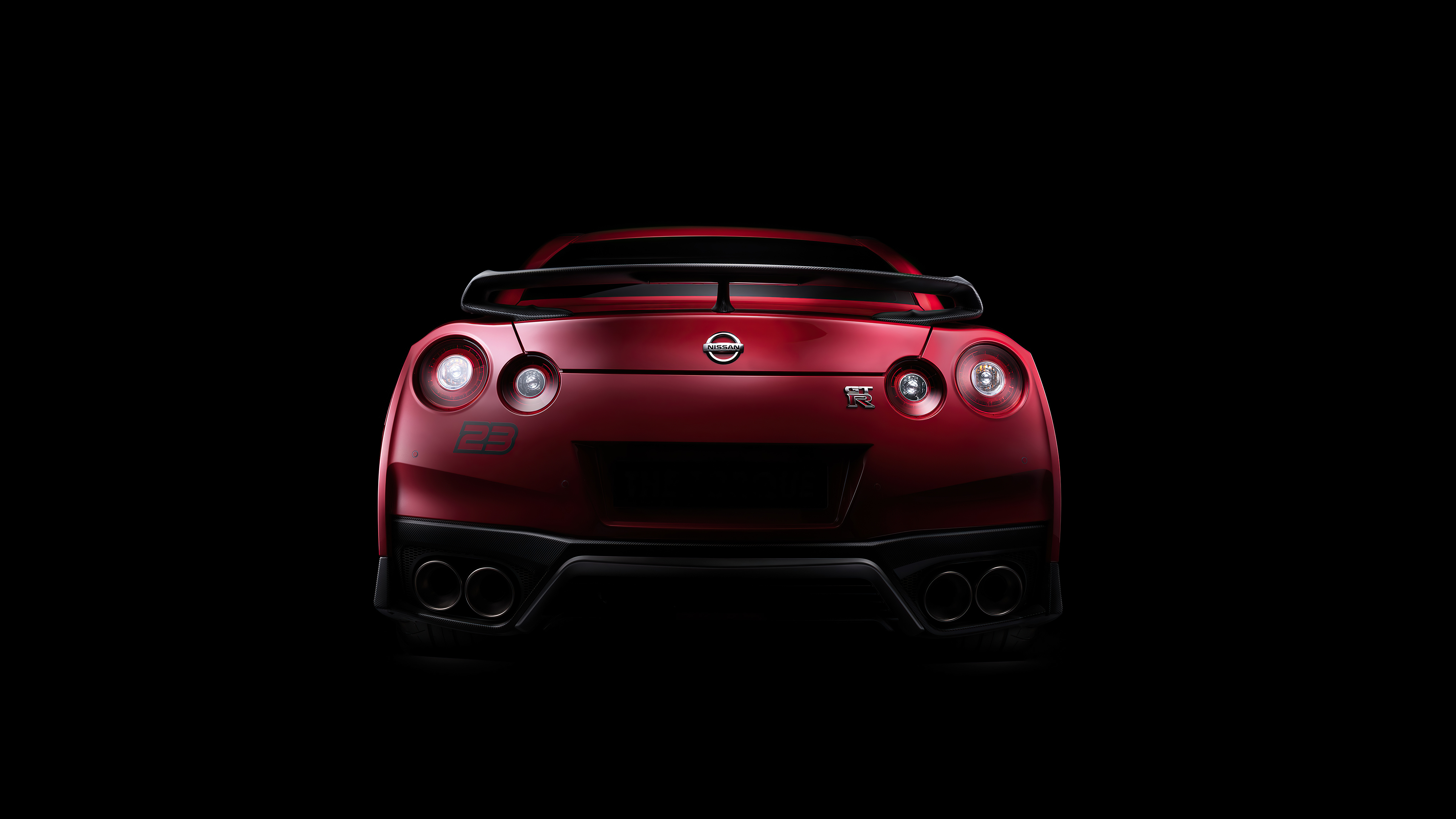 Red Nissan GT-R 4K HD Wallpaper