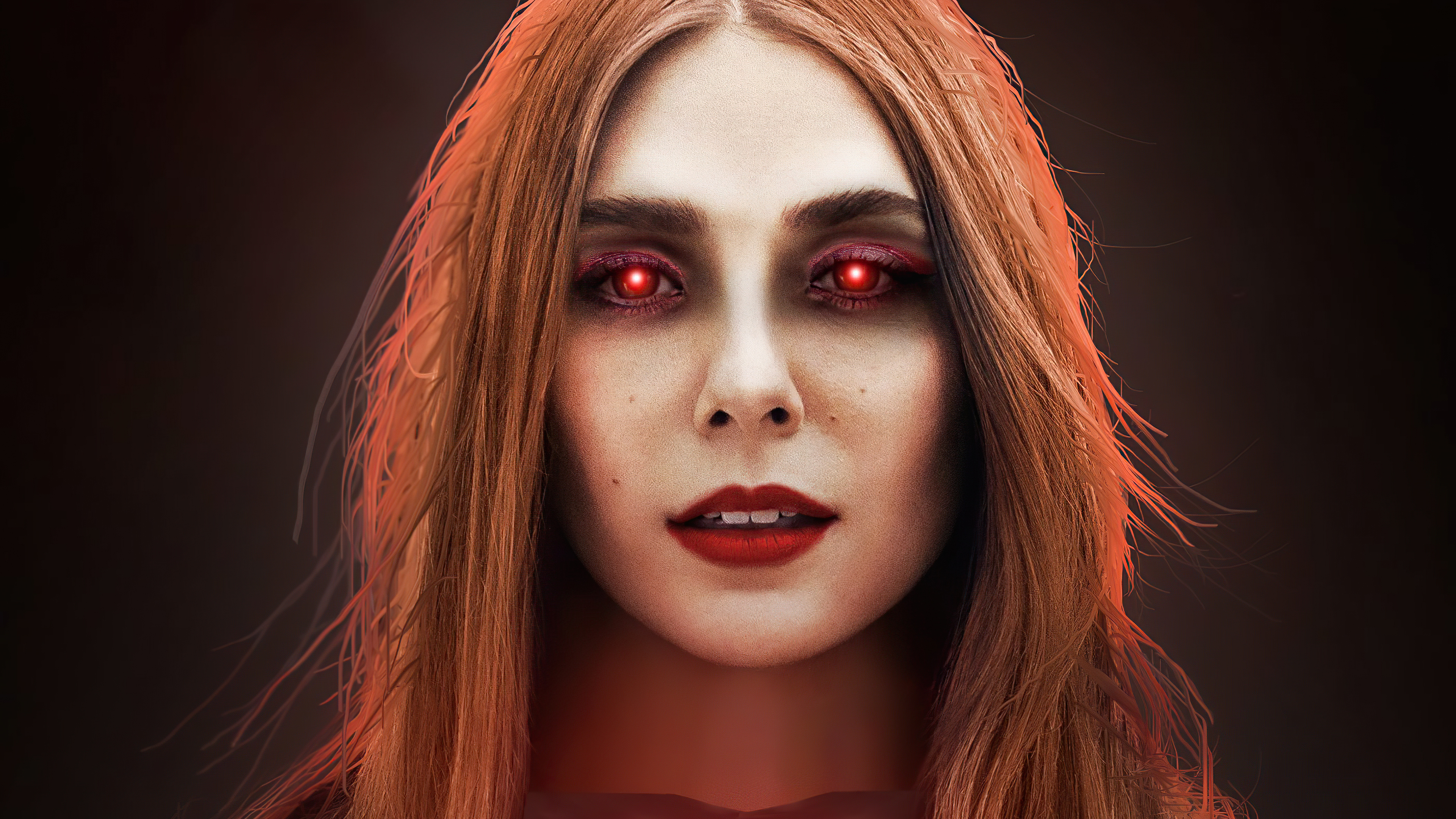 Scarlet Witch from Wanda Vision 4K HD Wallpaper
