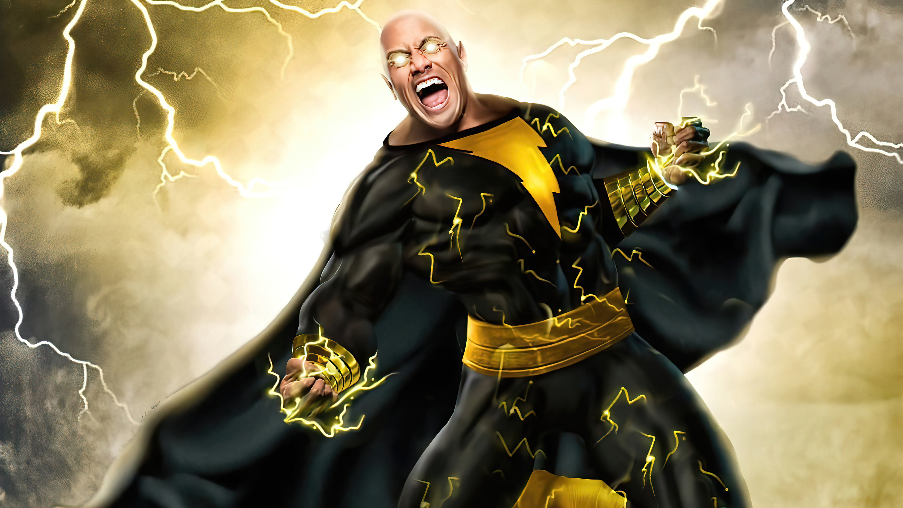 Black Adam from DC Comics HD Wallpaper