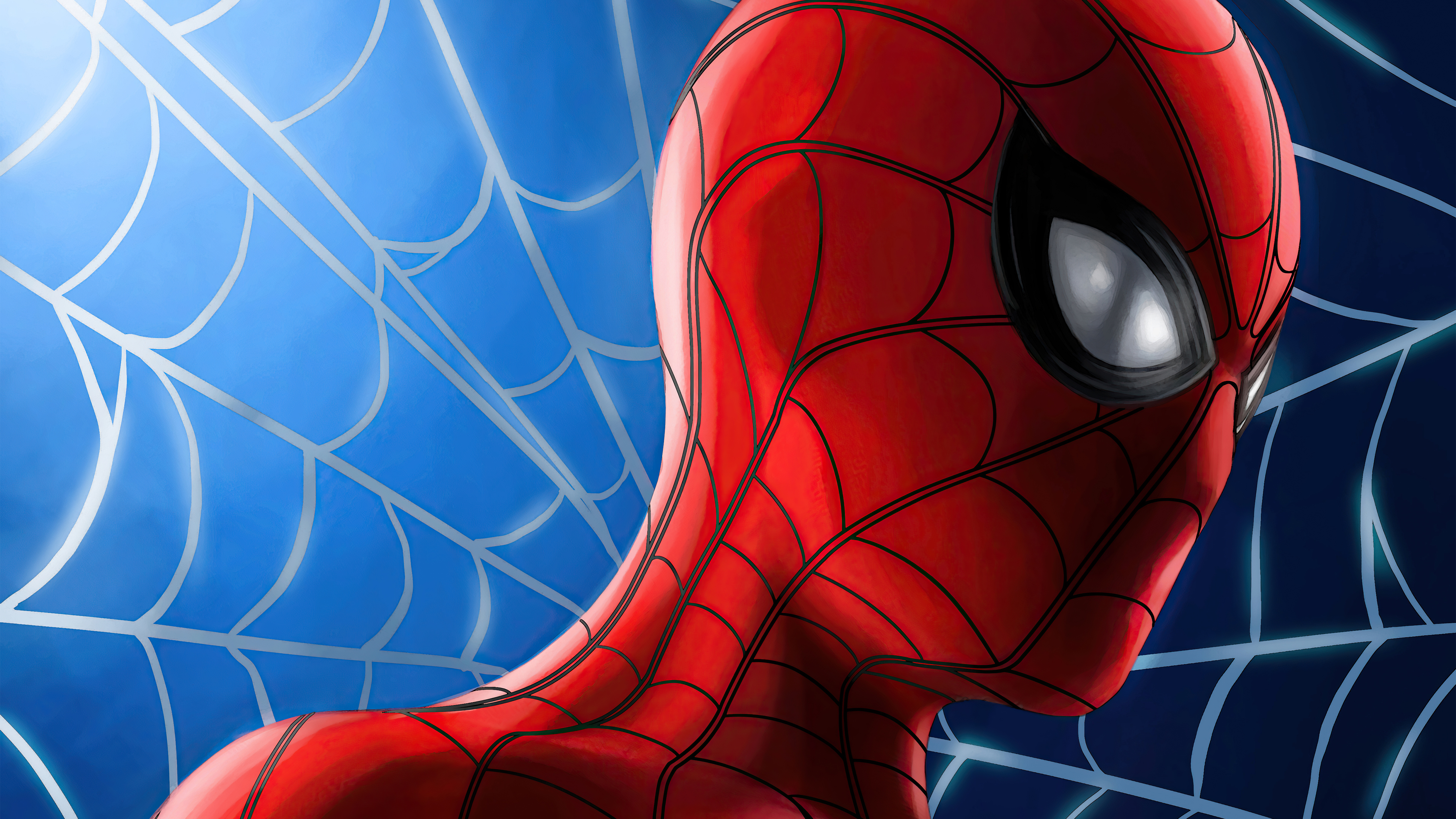 Spiderman artwork 4K HD Wallpaper