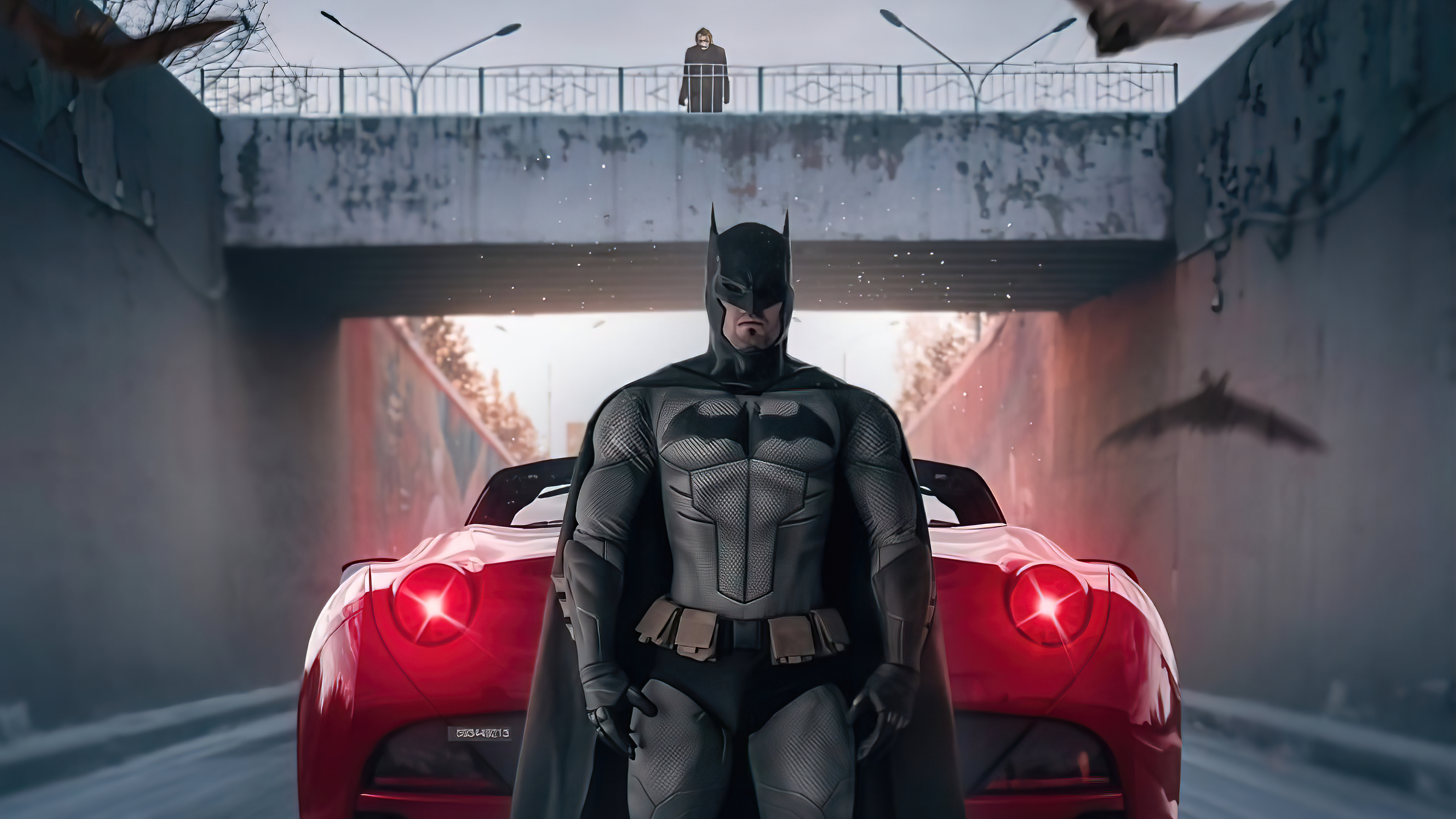 Batman and Joker artwork 4K HD Wallpaper