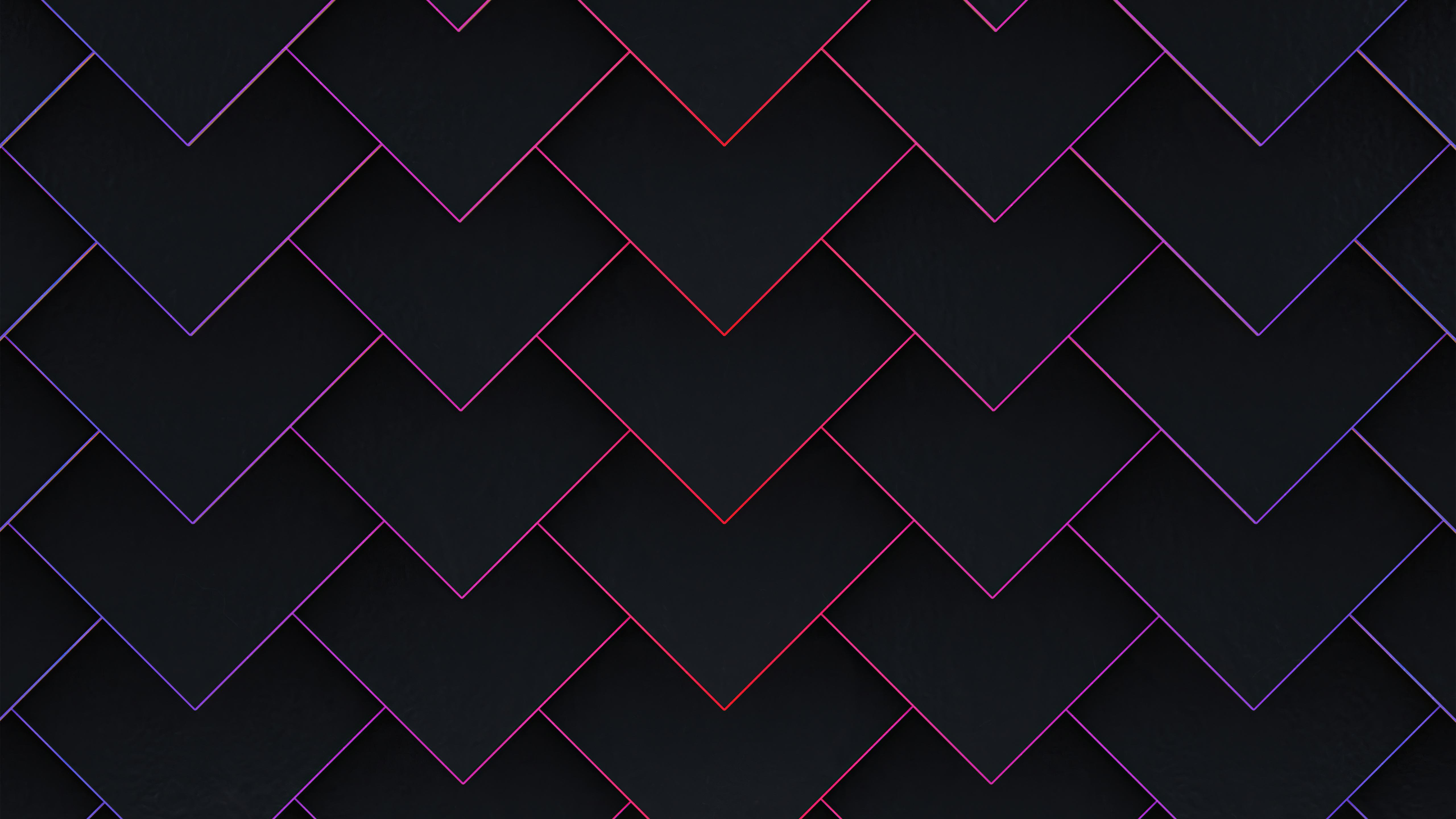 Abstract geometric pattern with gradient lines HD Wallpaper