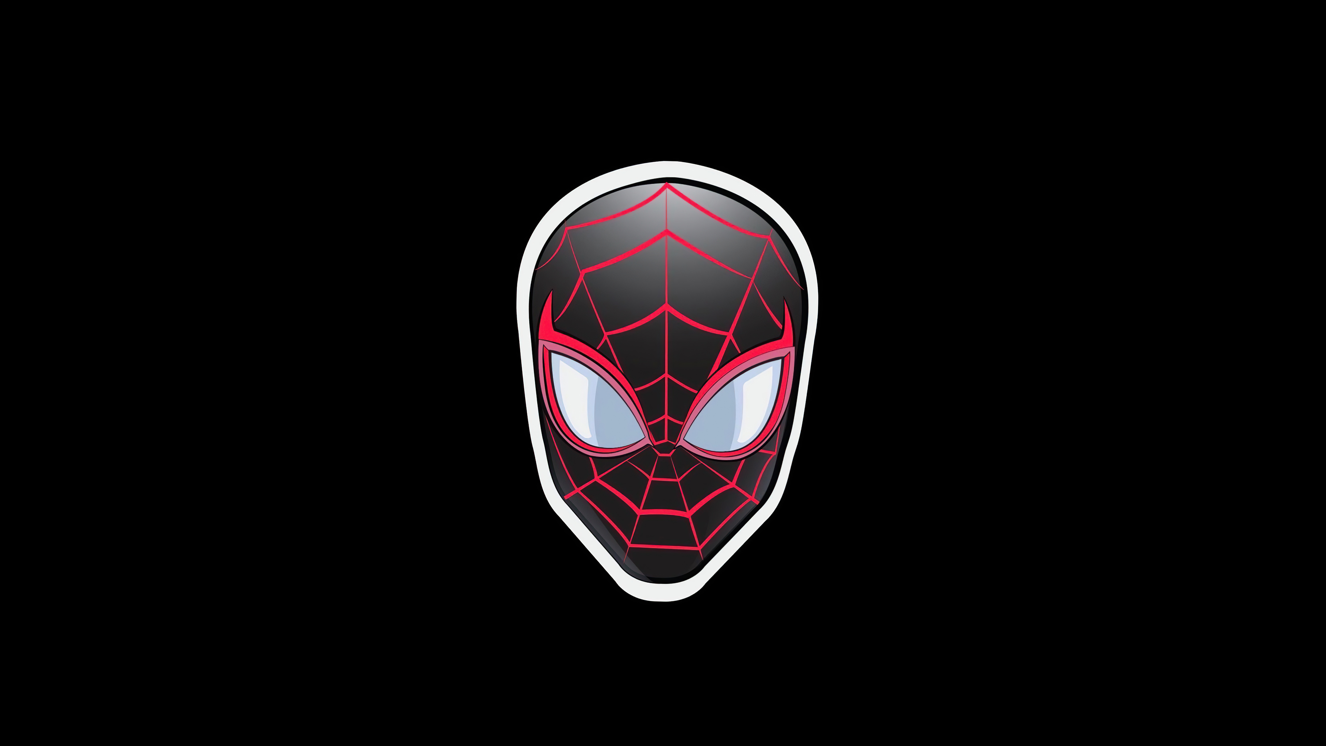 Spider-Man Miles Morales Minimalist Artwork HD Wallpaper