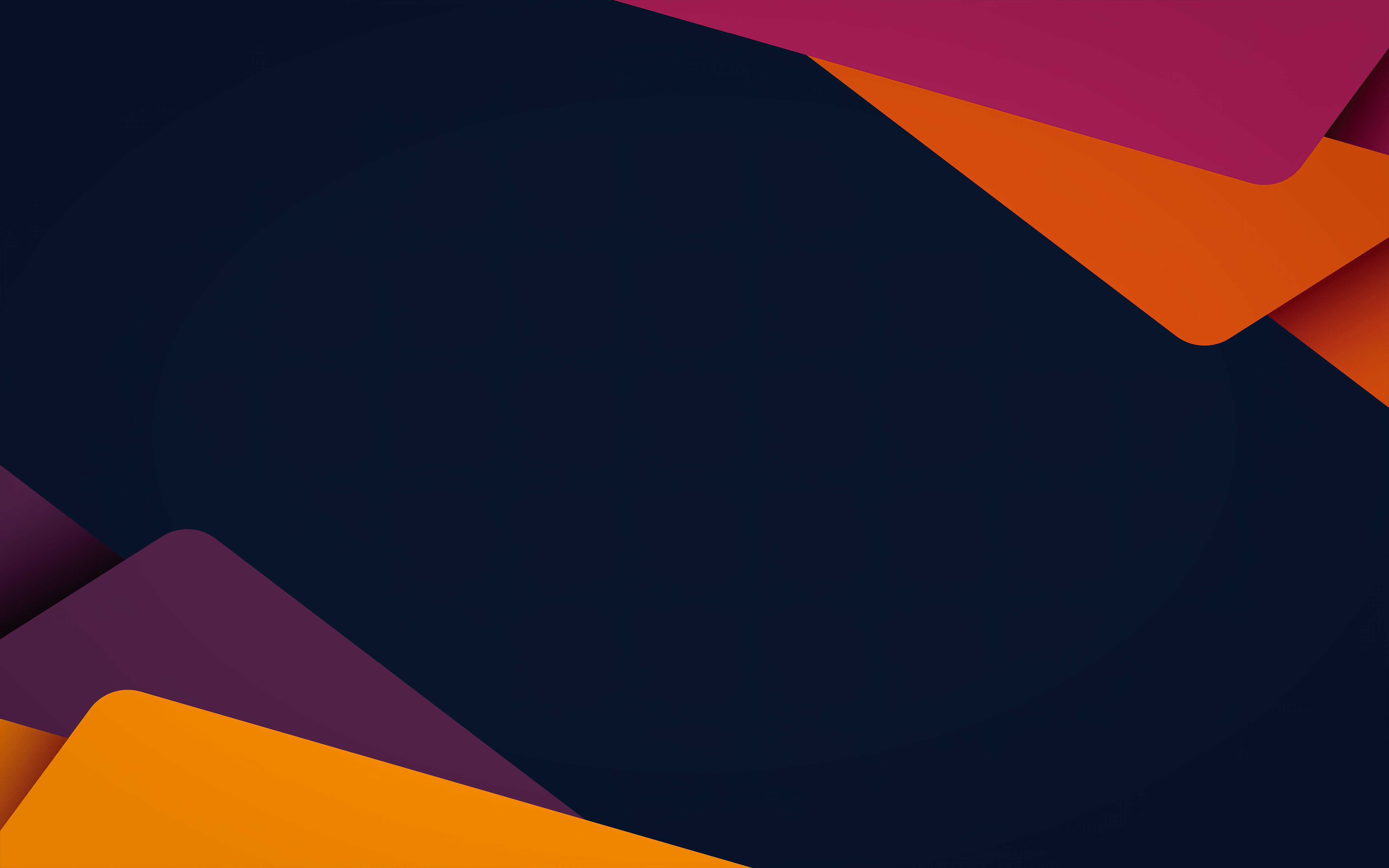 Abstract digital art with overlapping shapes HD Wallpaper