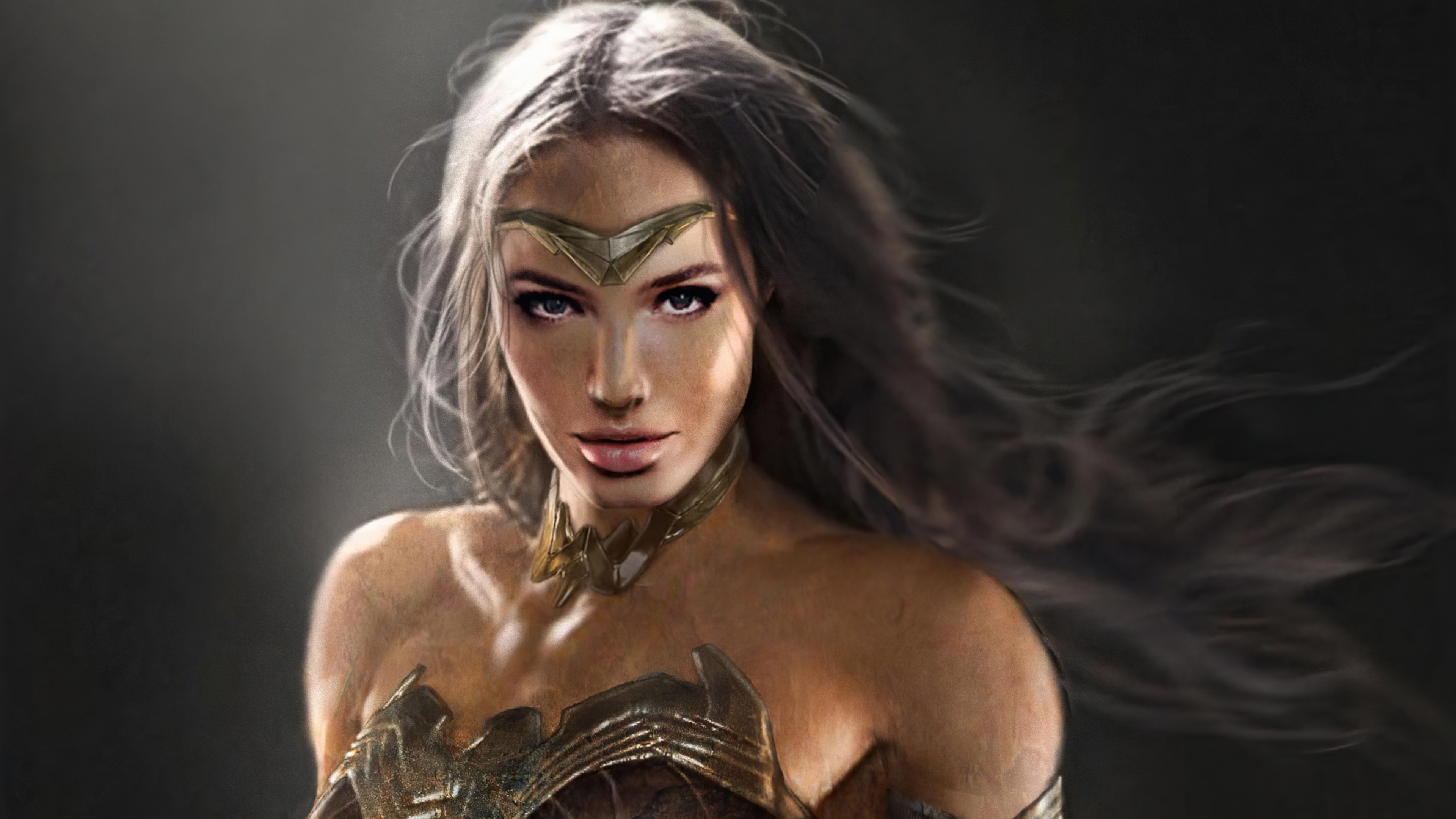 Wonder Woman artwork 4K HD Wallpaper