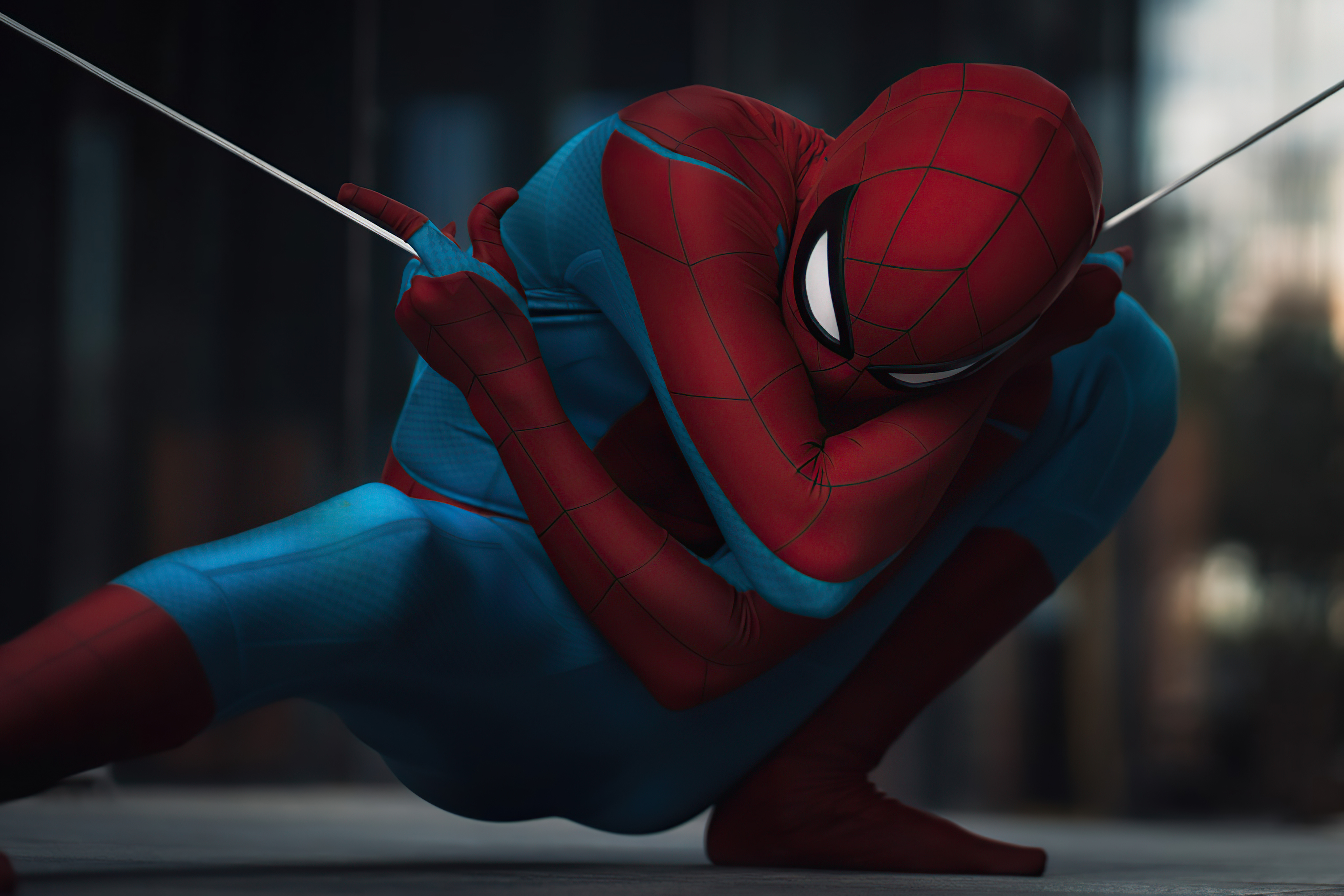 Spiderman artwork HD Wallpaper