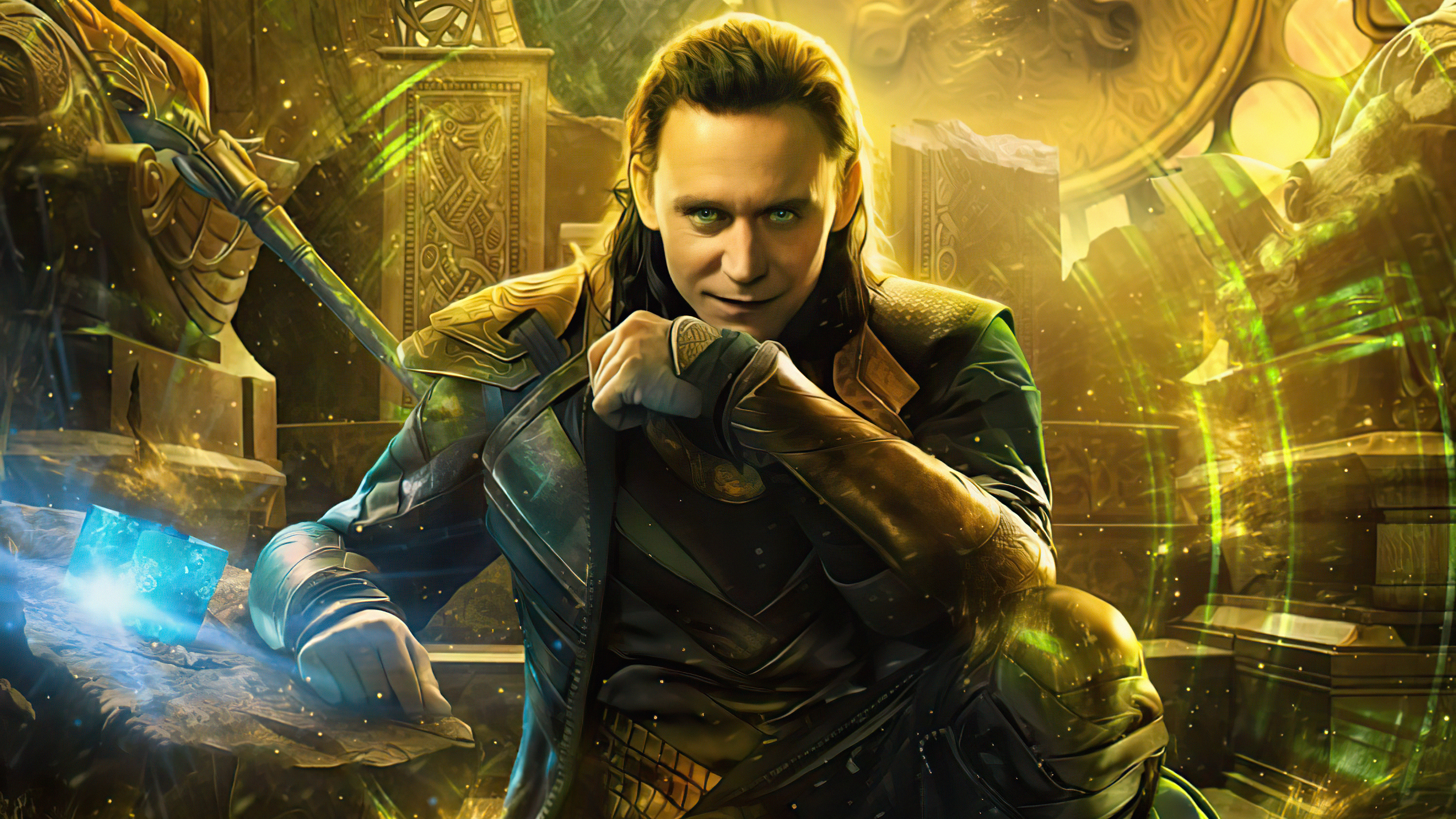 Loki from Marvel 4K HD Wallpaper