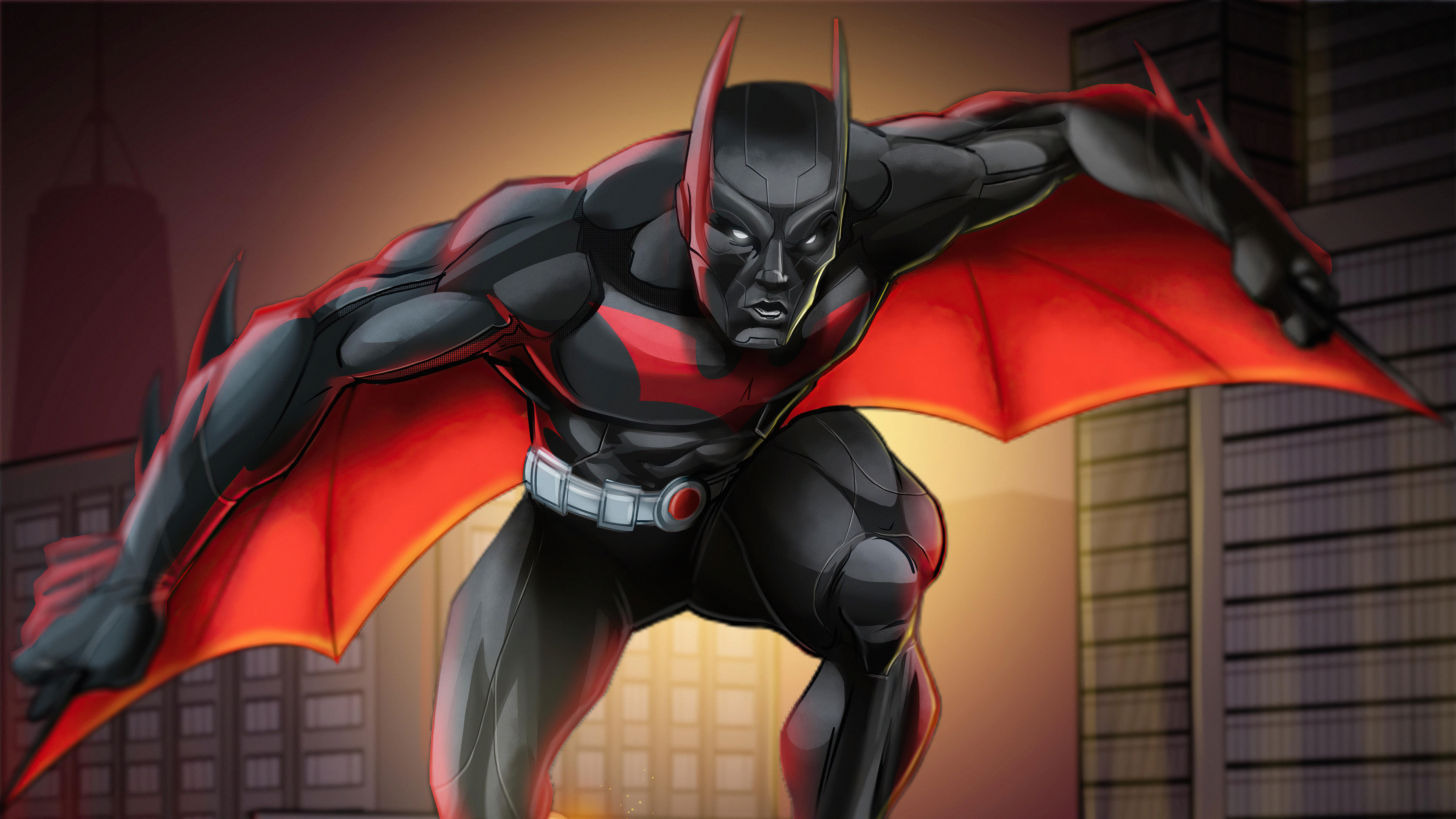 Batman Beyond artwork HD Wallpaper