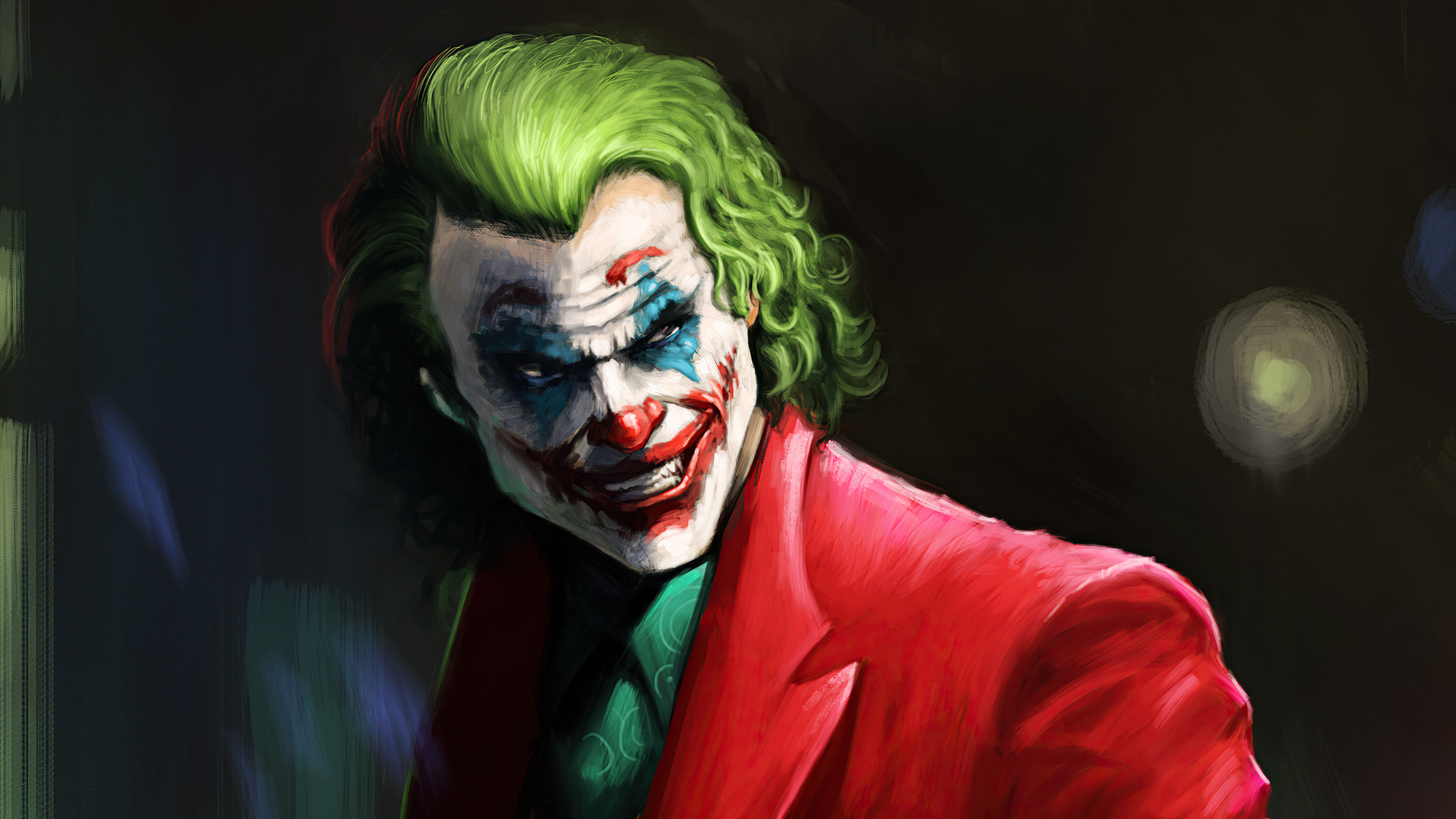 Joker artwork 4K HD Wallpaper