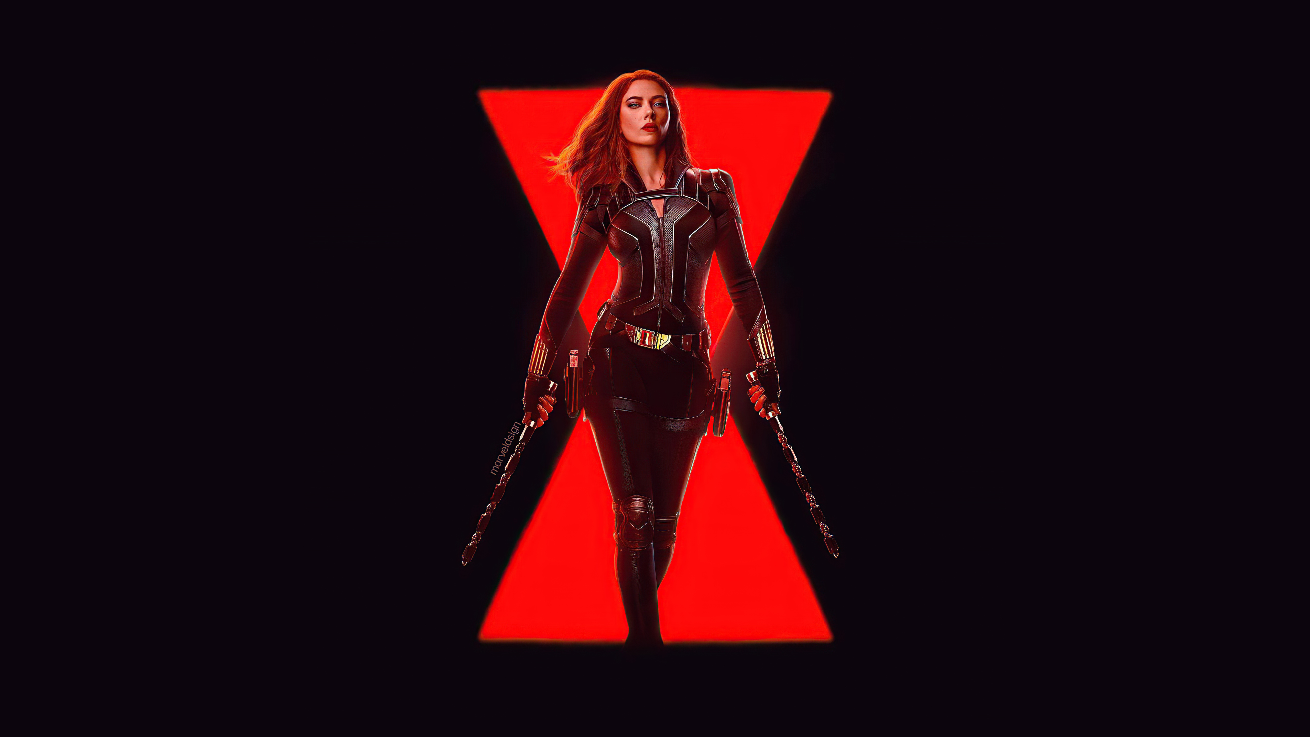 Black Widow from Marvel HD Wallpaper