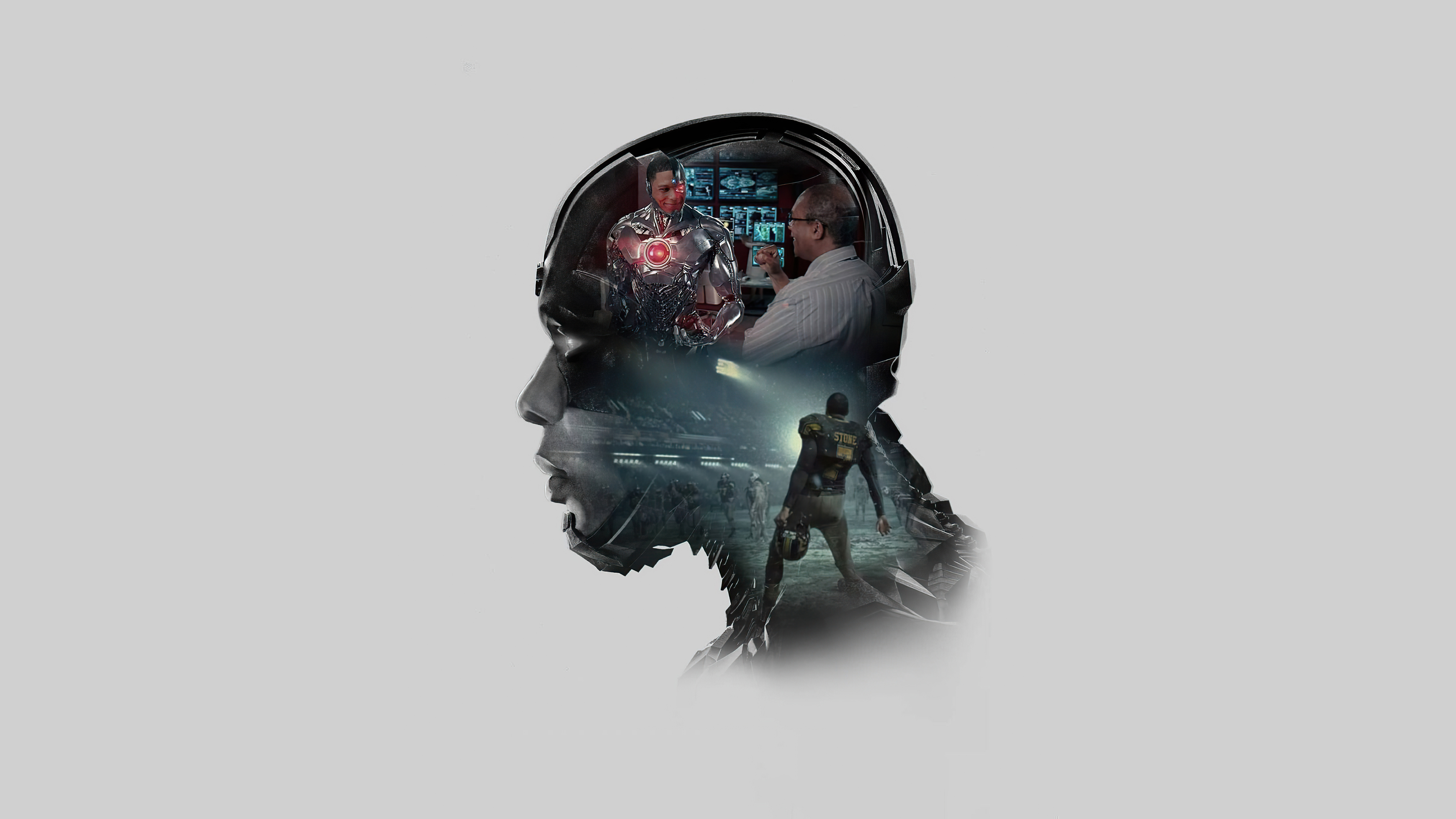 Cyborg from Justice League HD Wallpaper