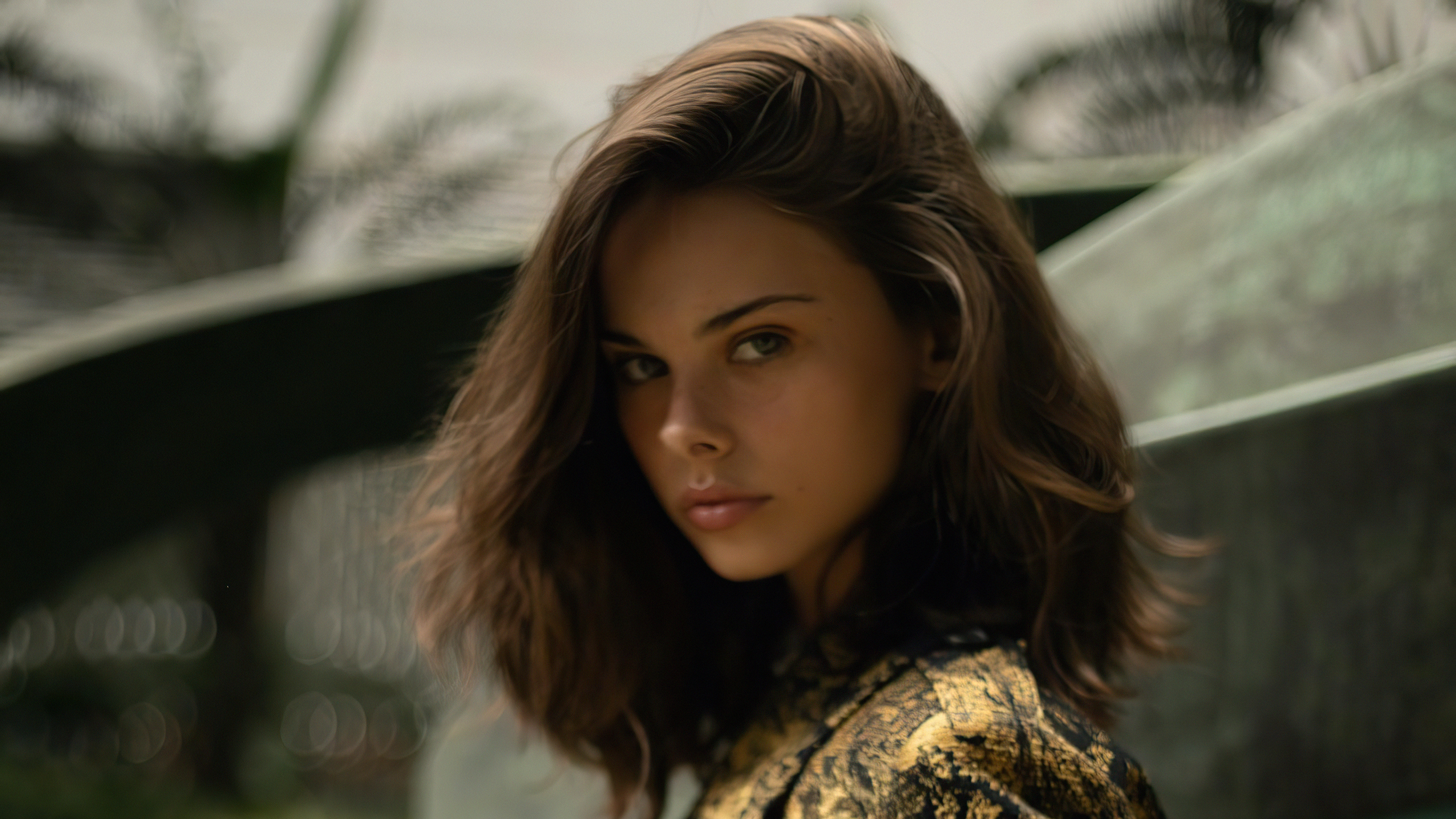 Meika Woollard portrait HD Wallpaper