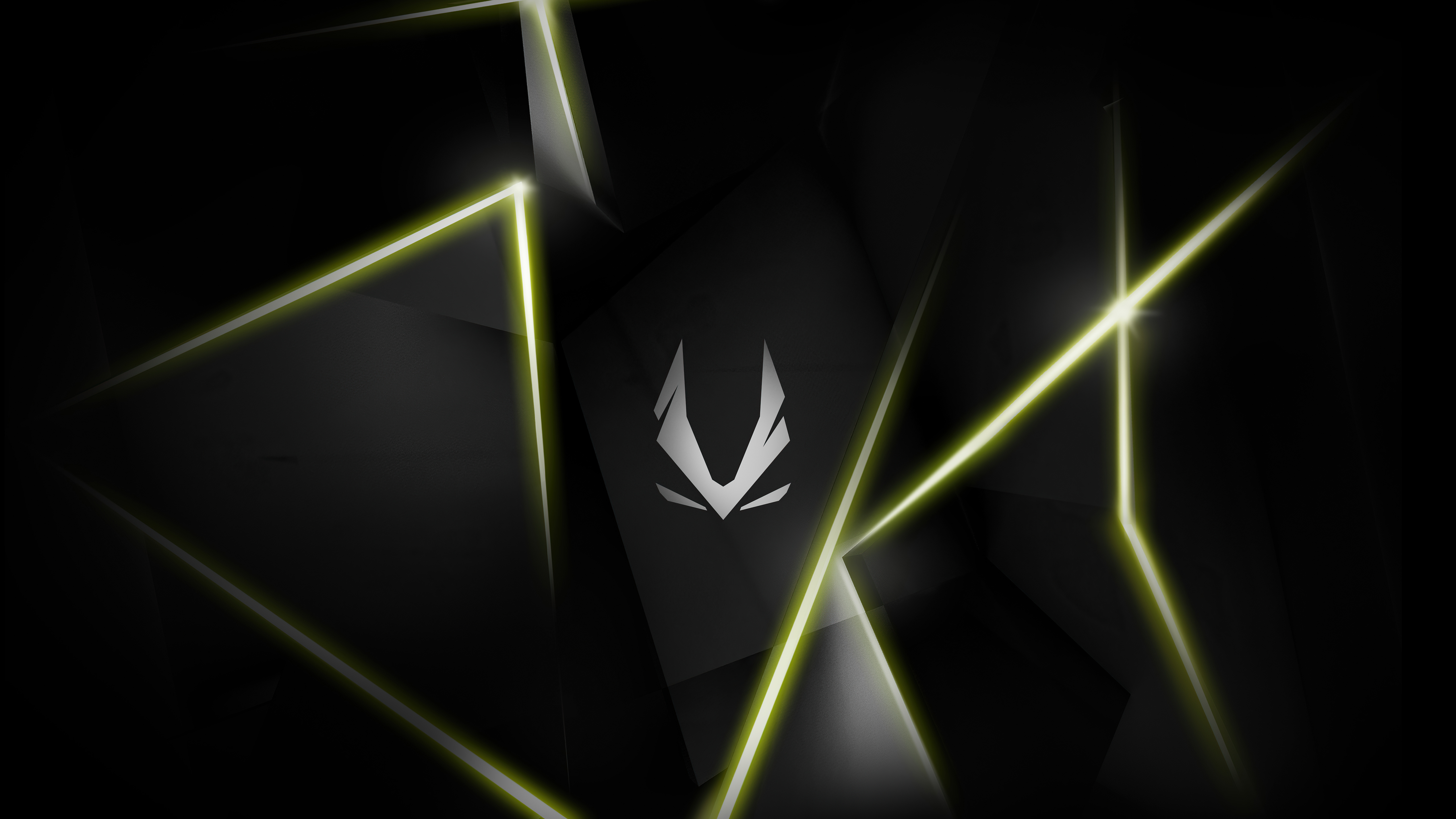 Zotac abstract logo with neon lines HD Wallpaper
