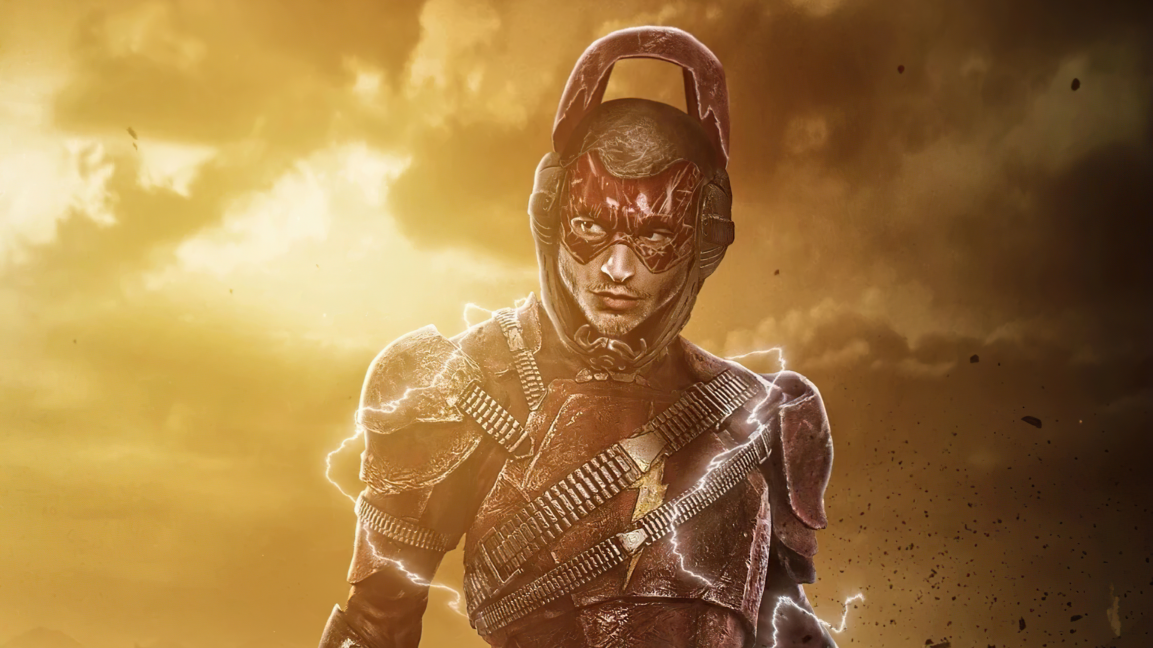 The Flash from Justice League 4K HD Wallpaper