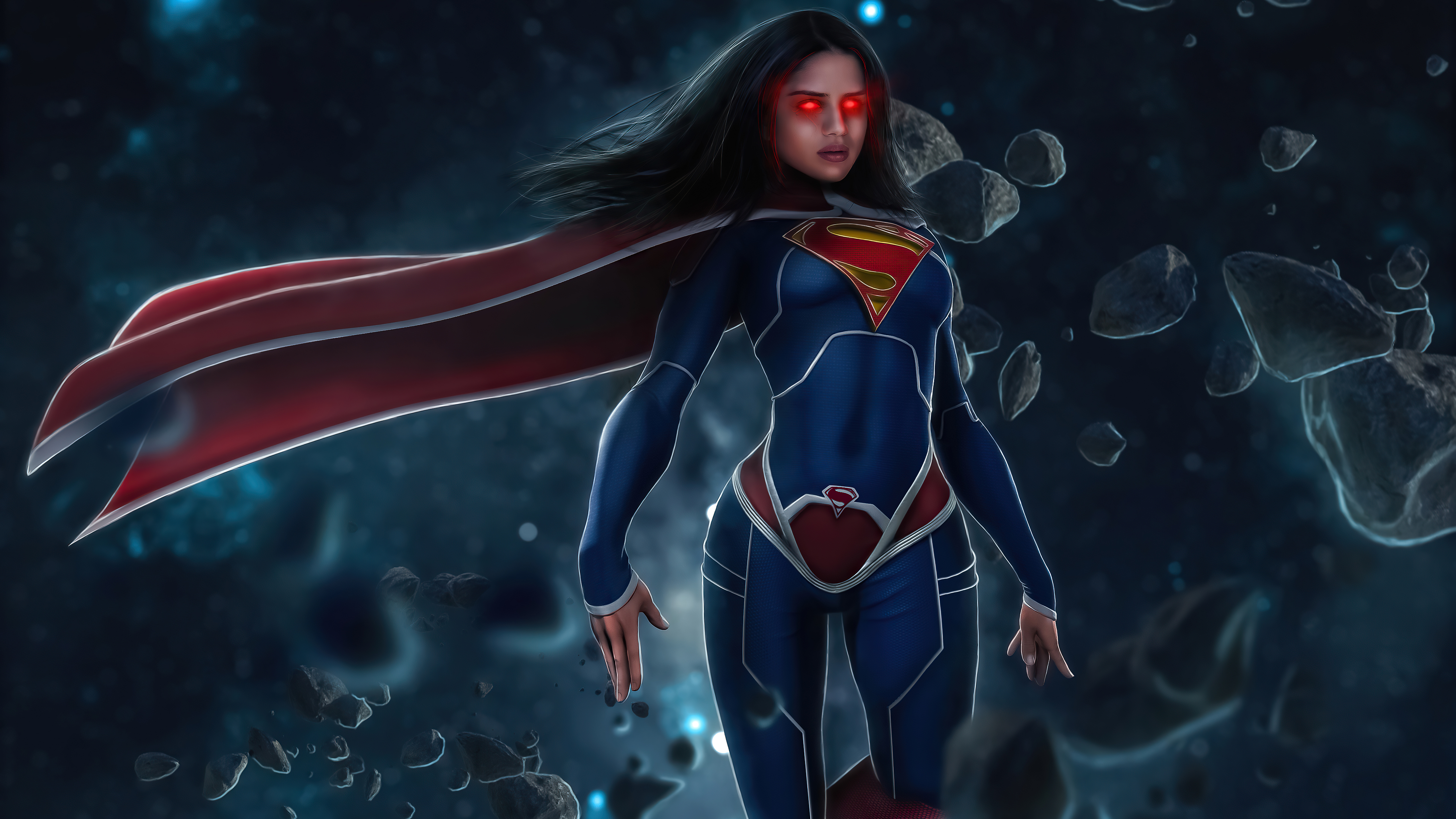 Supergirl artwork by Sasha Calle HD Wallpaper