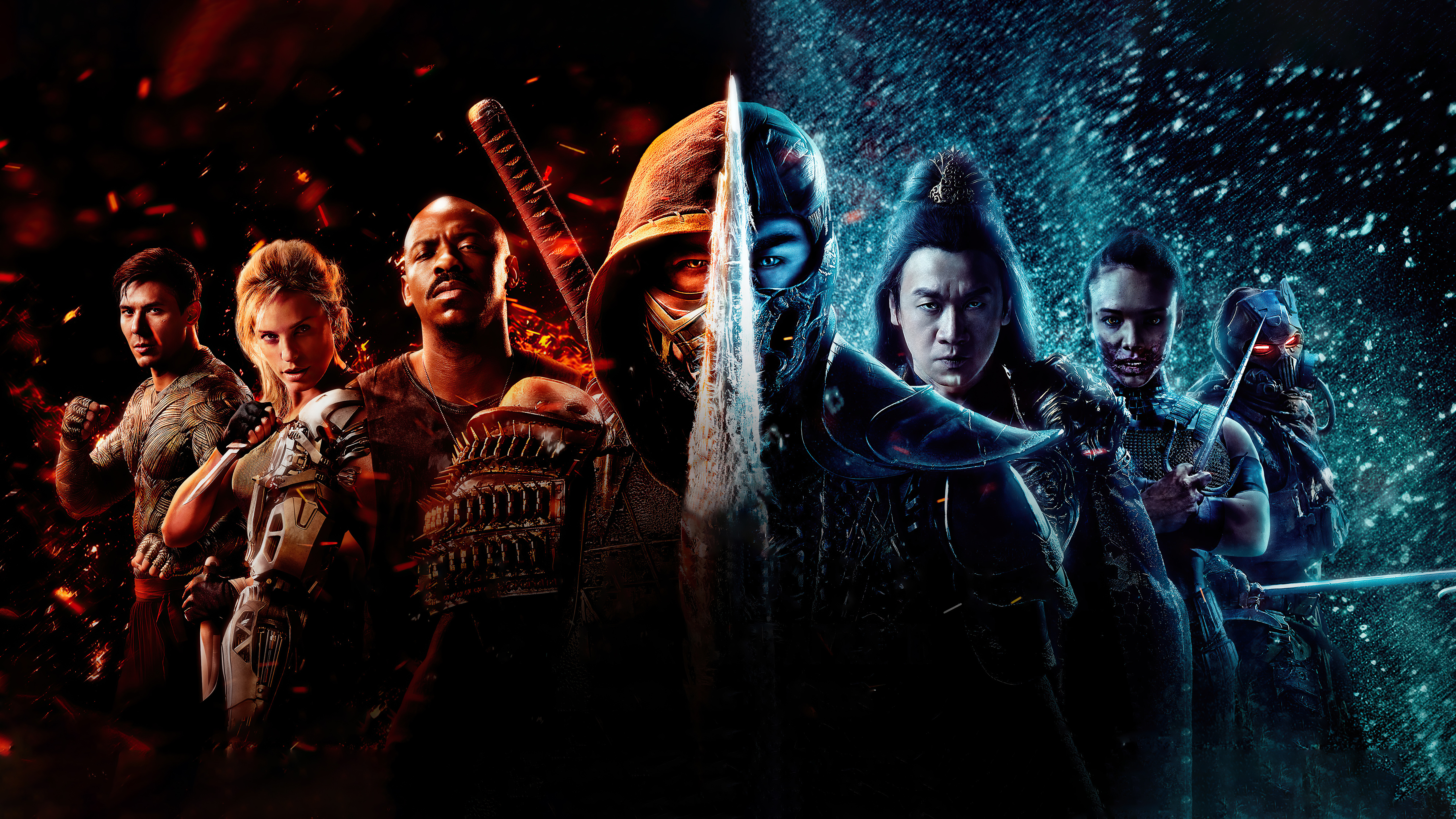 Mortal Kombat 2021 Movie Poster HD Wallpaper