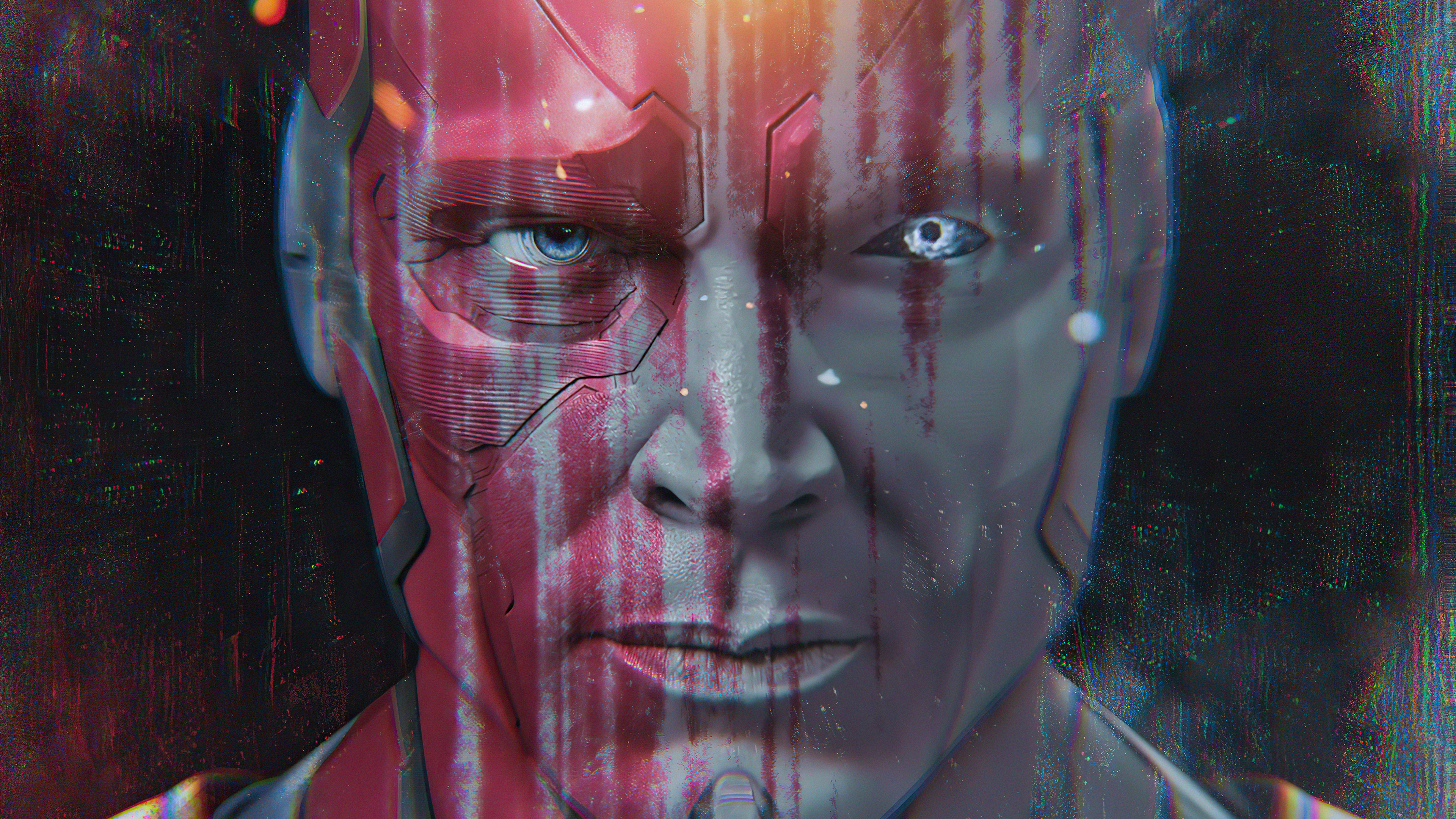 Vision from Wanda Vision 4K HD Wallpaper