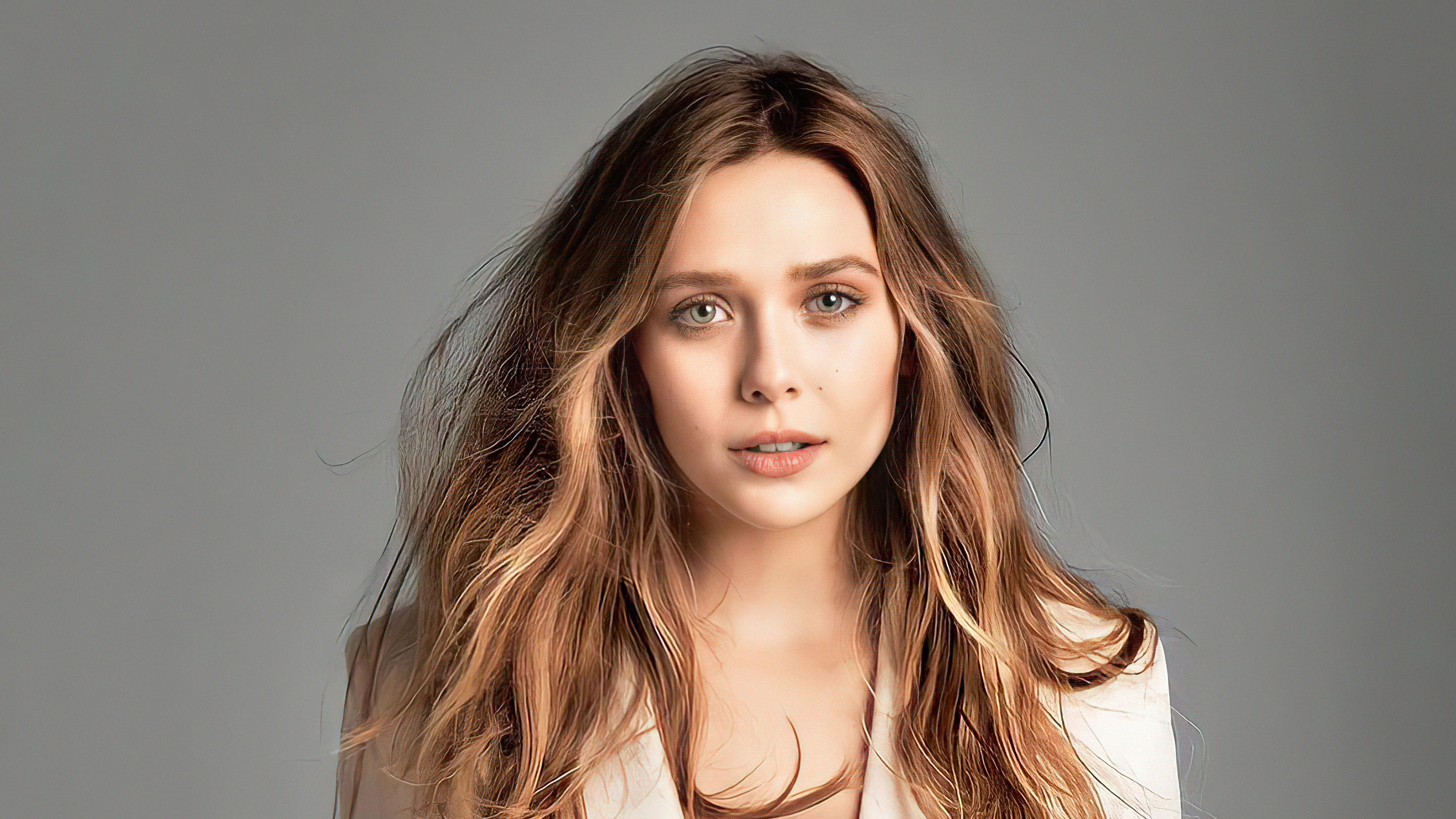 Elizabeth Olsen 4K photoshoot HD Wallpaper