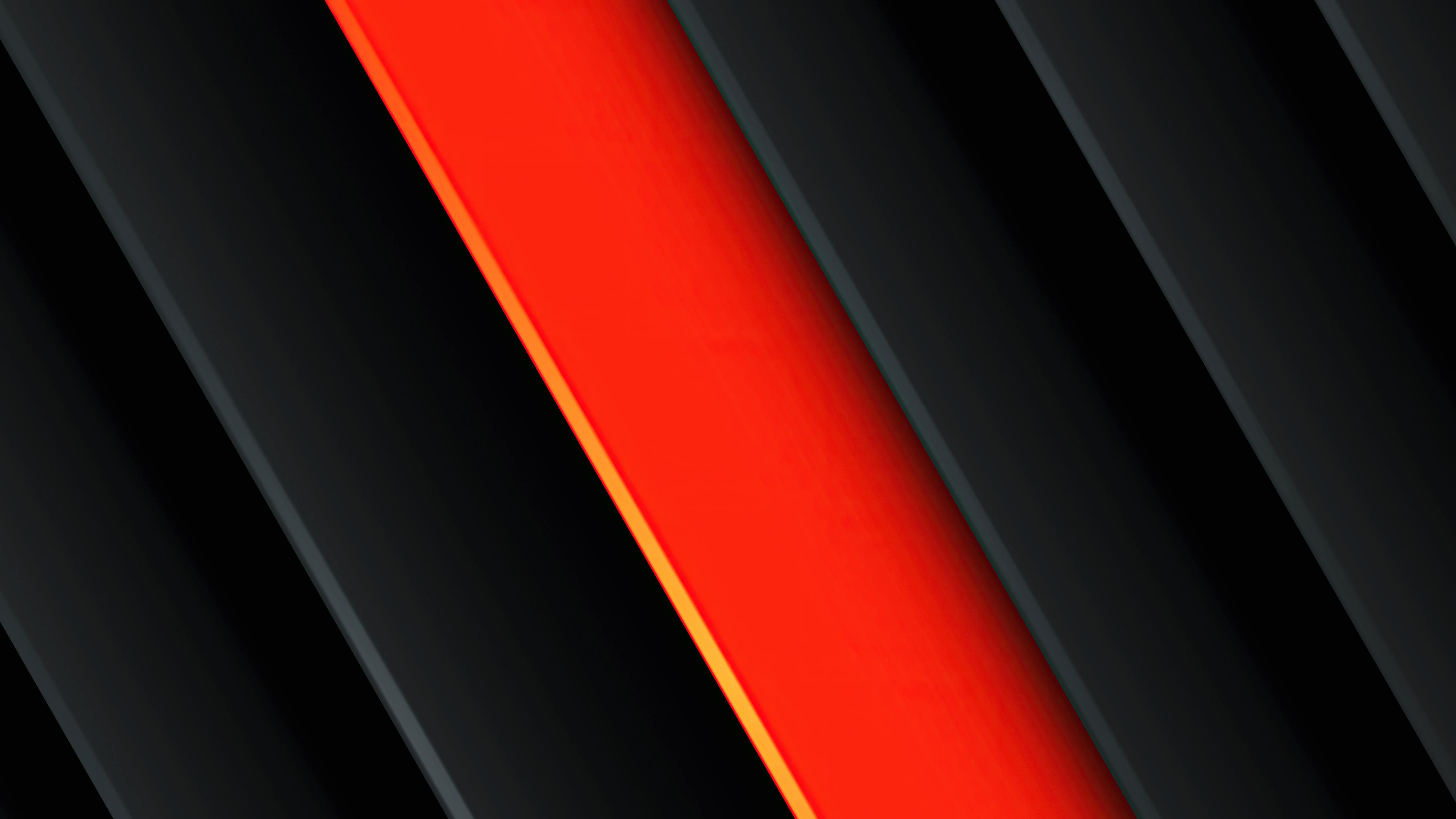 Abstract digital art with red and black stripes HD Wallpaper