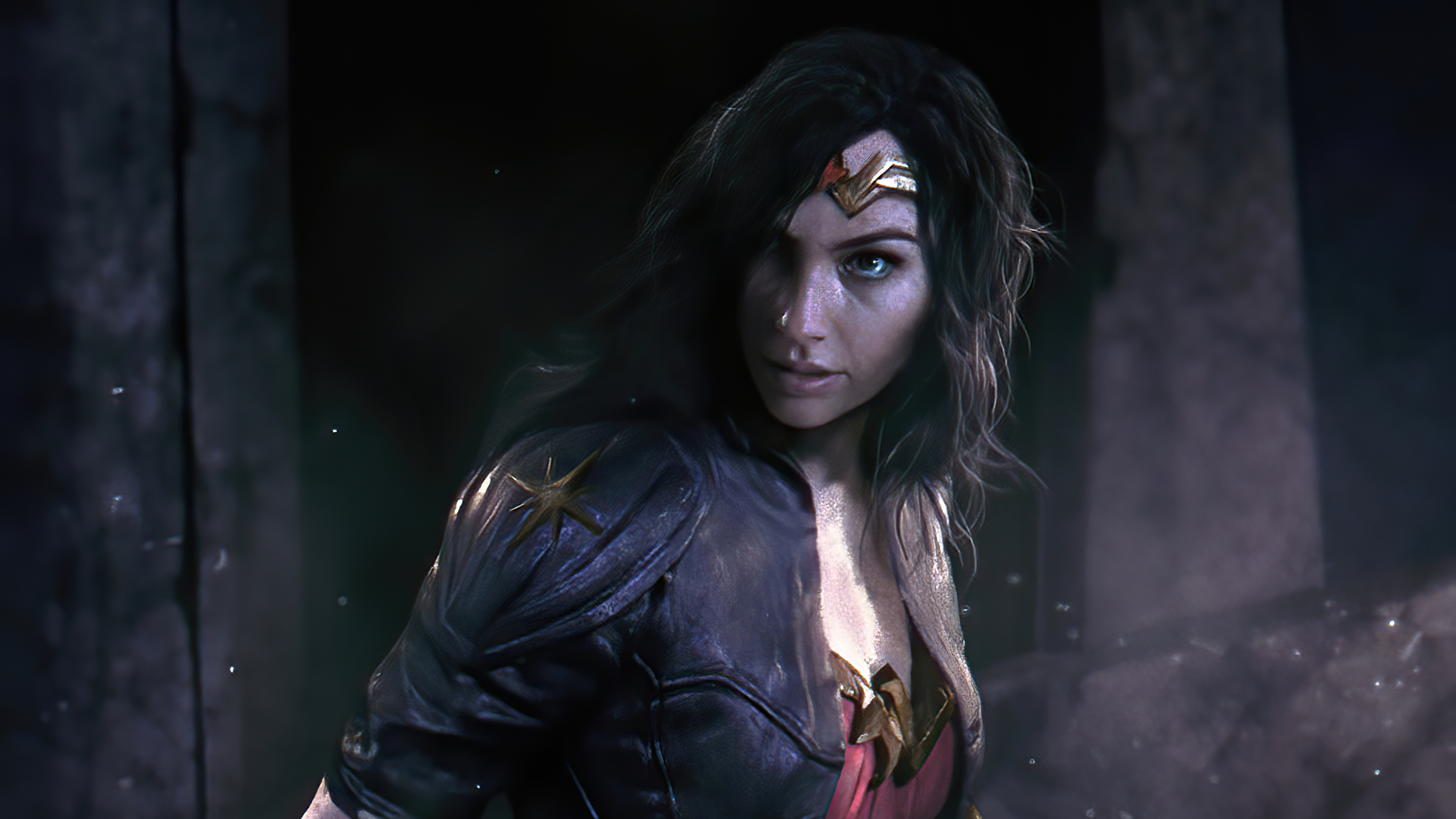 Wonder Woman artwork 4K HD Wallpaper