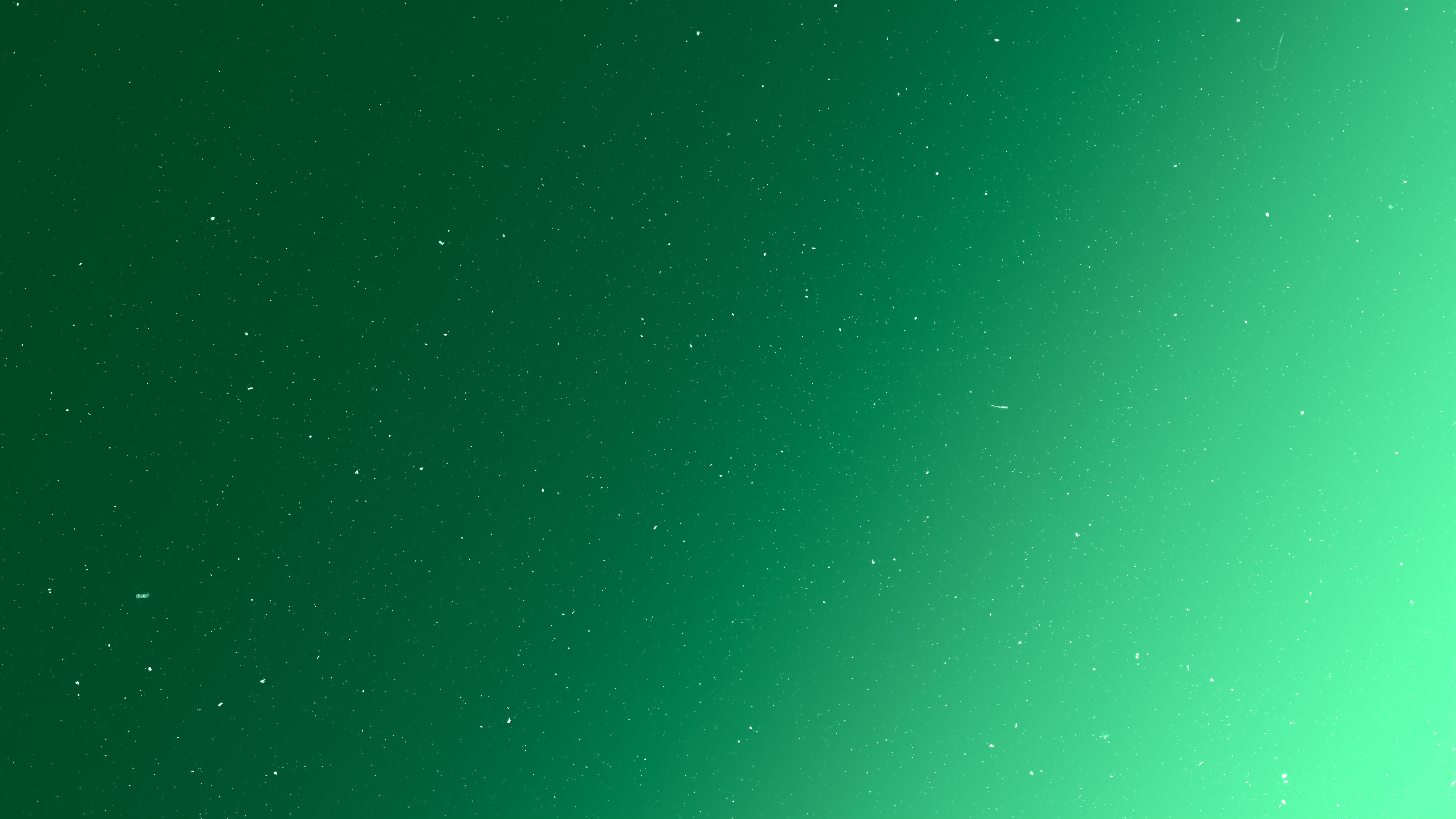 Abstract green background with stars 4K HD Wallpaper