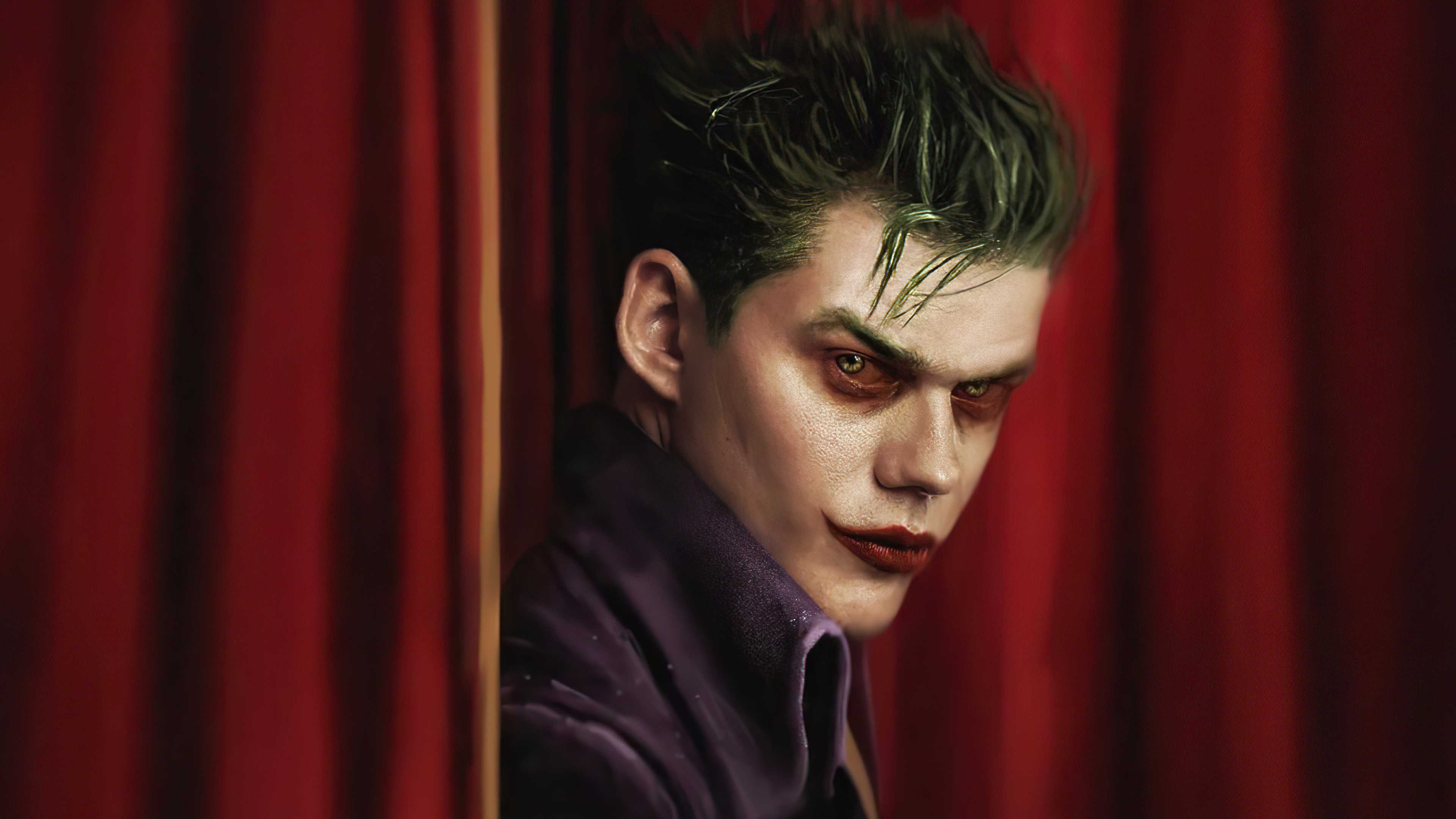 Joker artwork 4K HD Wallpaper