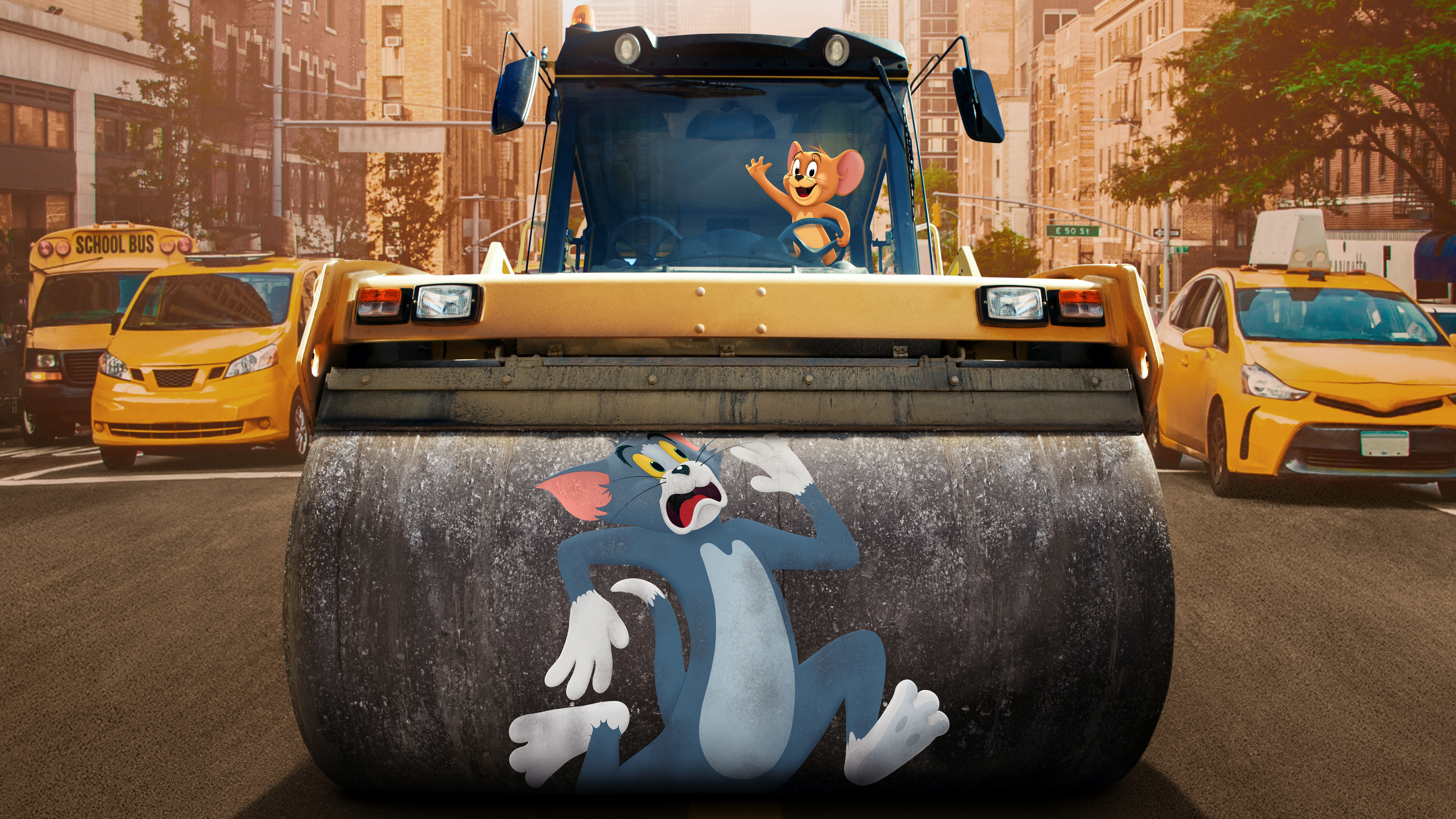 Tom and Jerry from Tom and Jerry movie HD Wallpaper