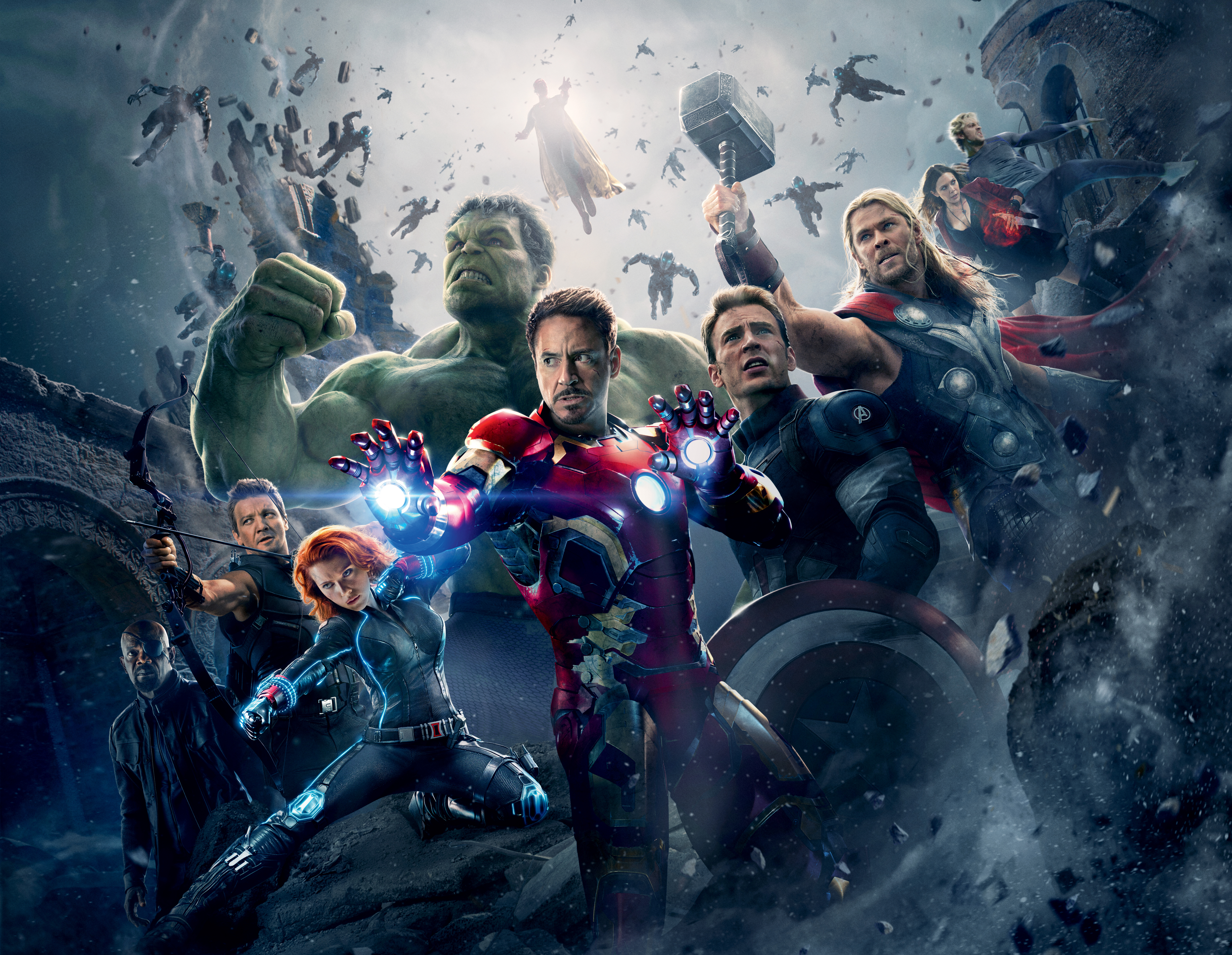 Avengers from Marvel Cinematic Universe HD Wallpaper