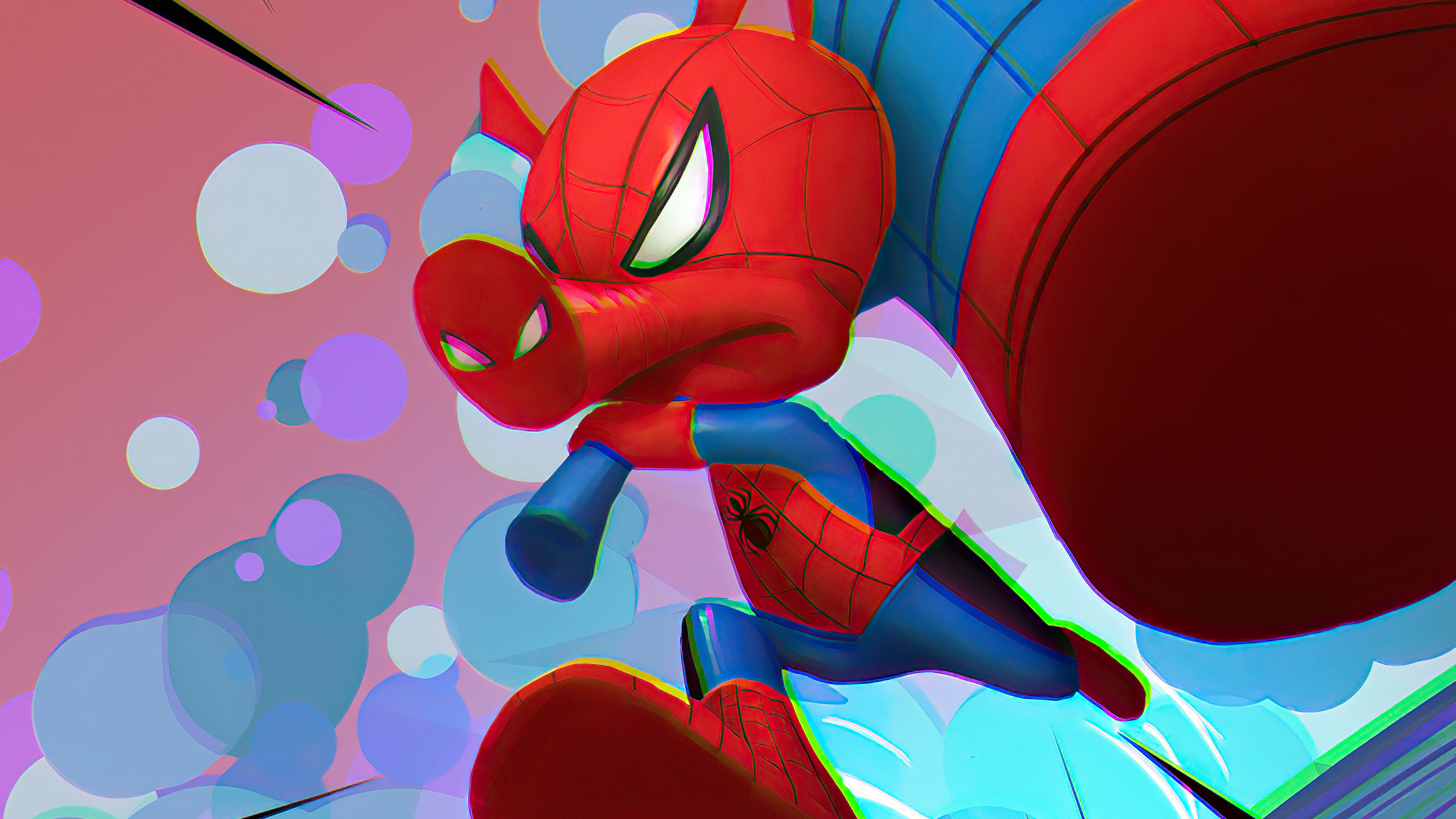 Spider-Ham from Spider-Man Artwork HD Wallpaper