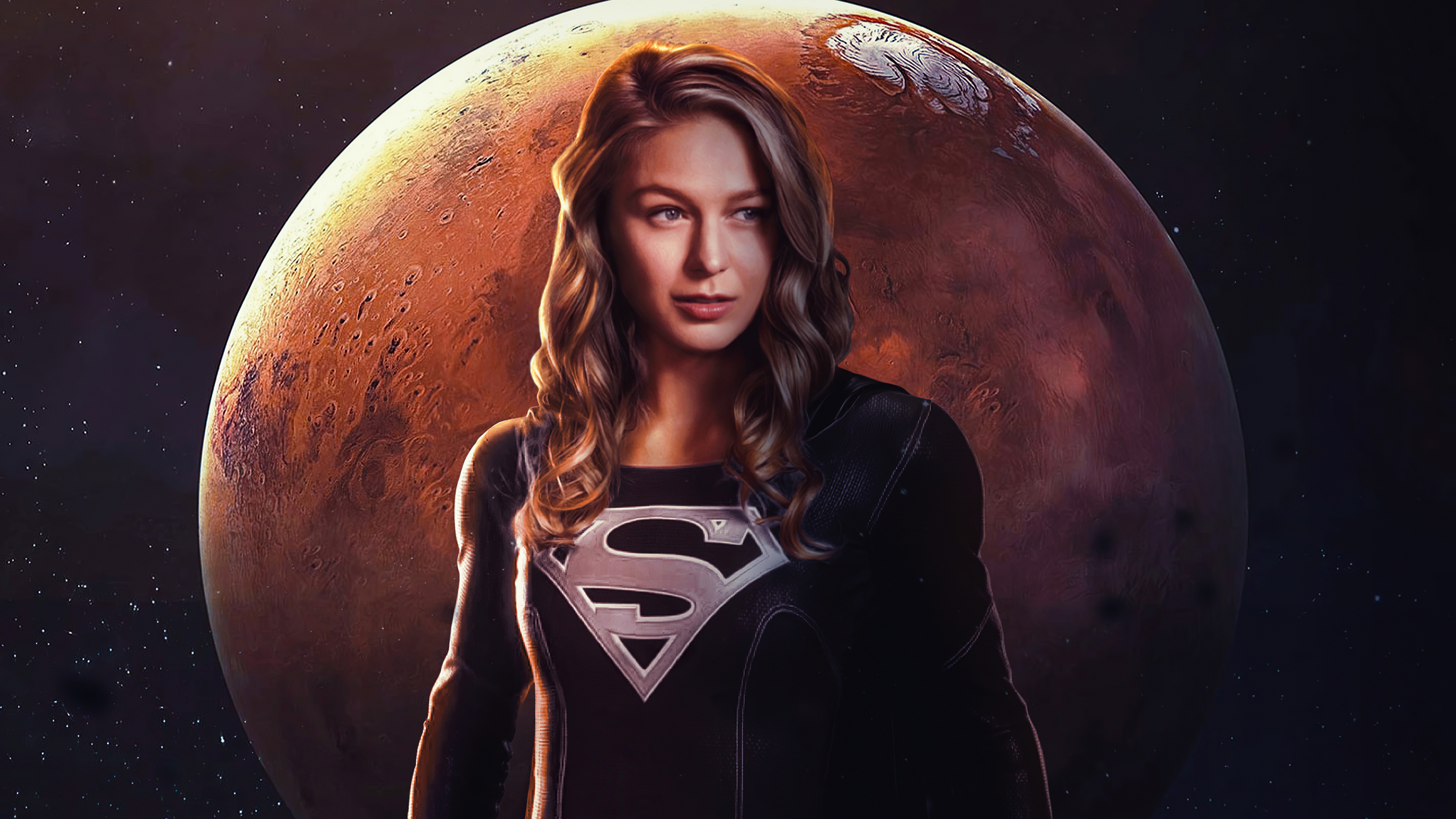 Supergirl from DC Comics Digital Artwork 4K HD Wallpaper