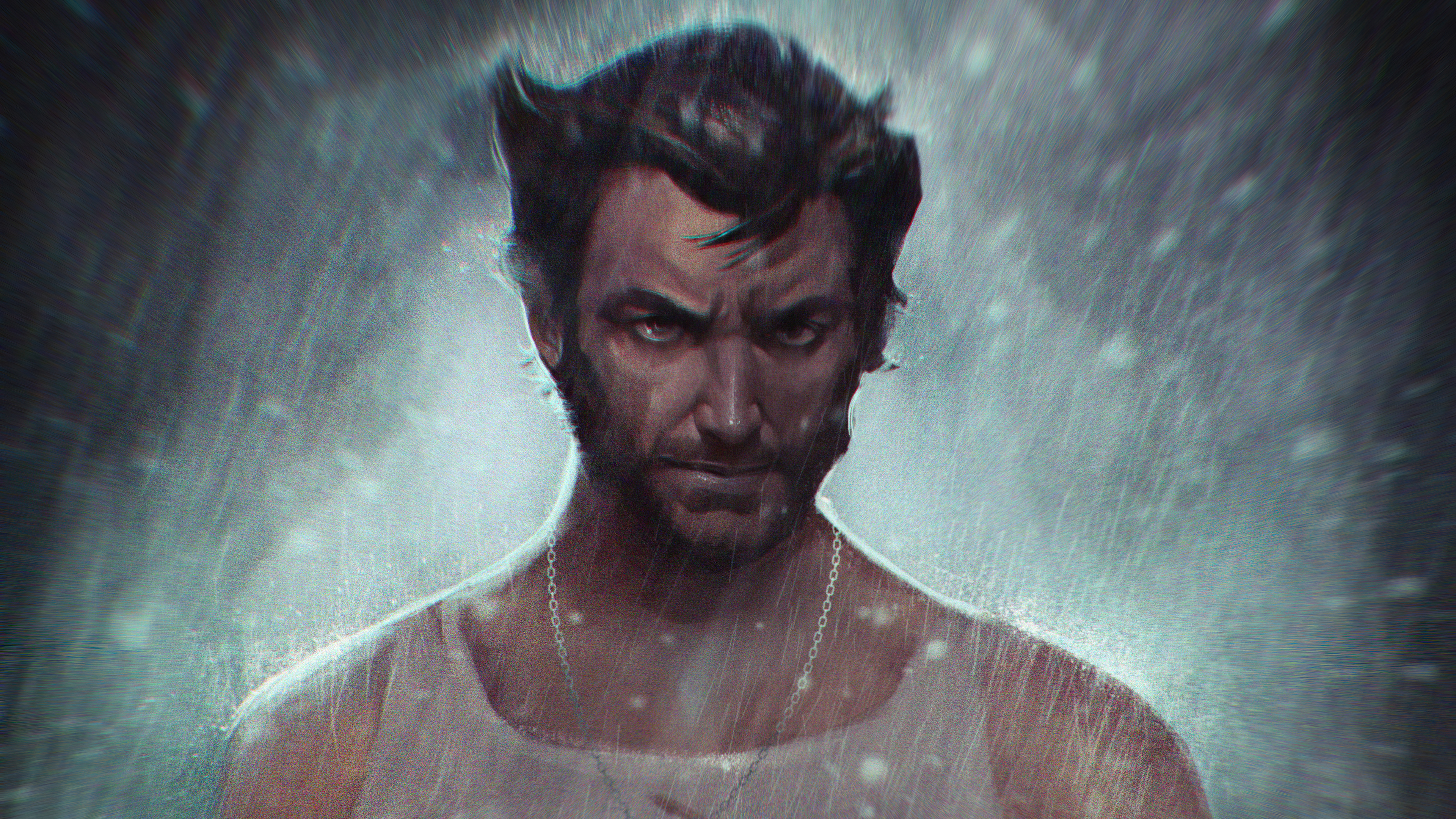 Wolverine artwork by an artist HD Wallpaper