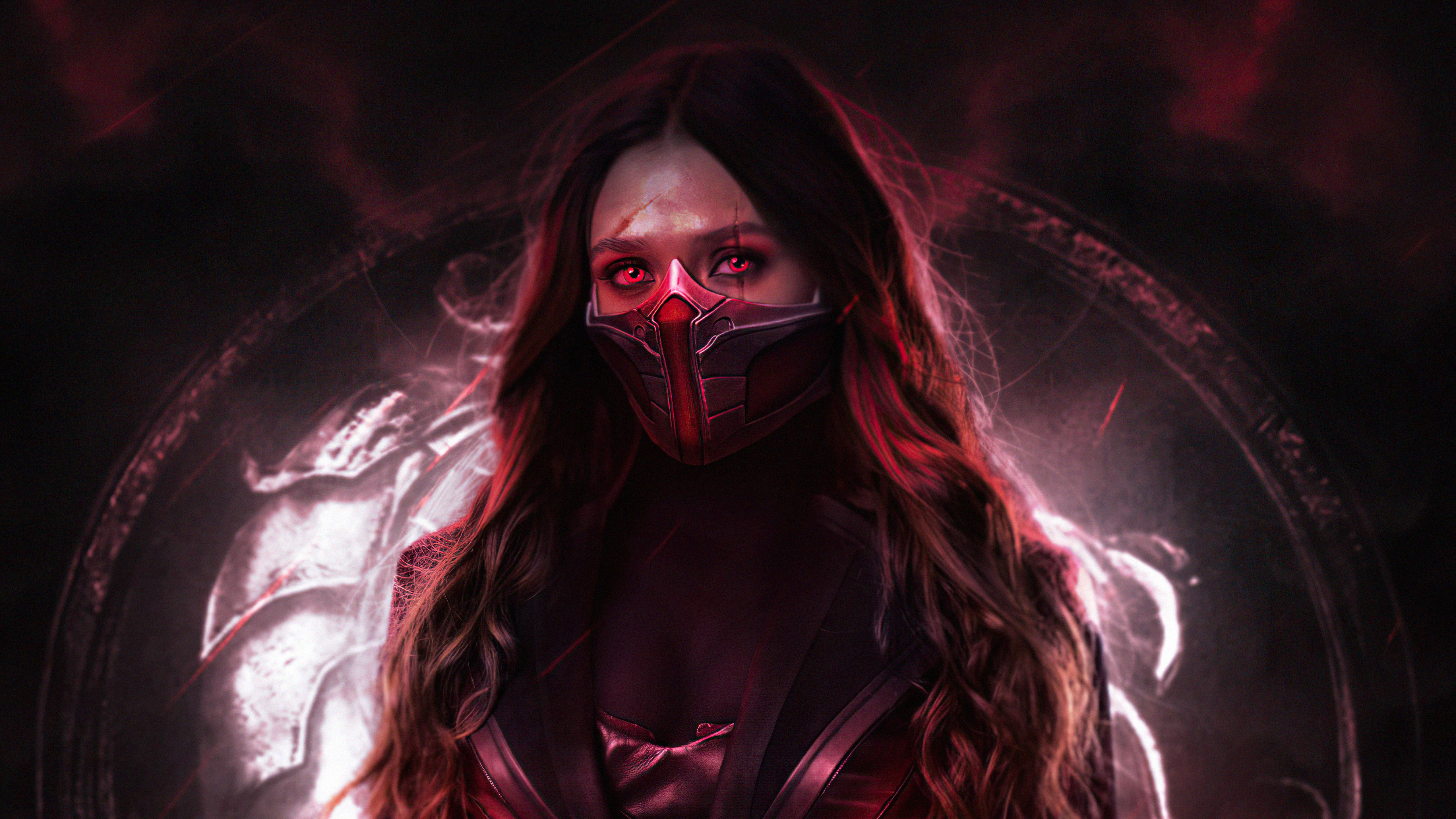 Scarlet Witch artwork HD Wallpaper
