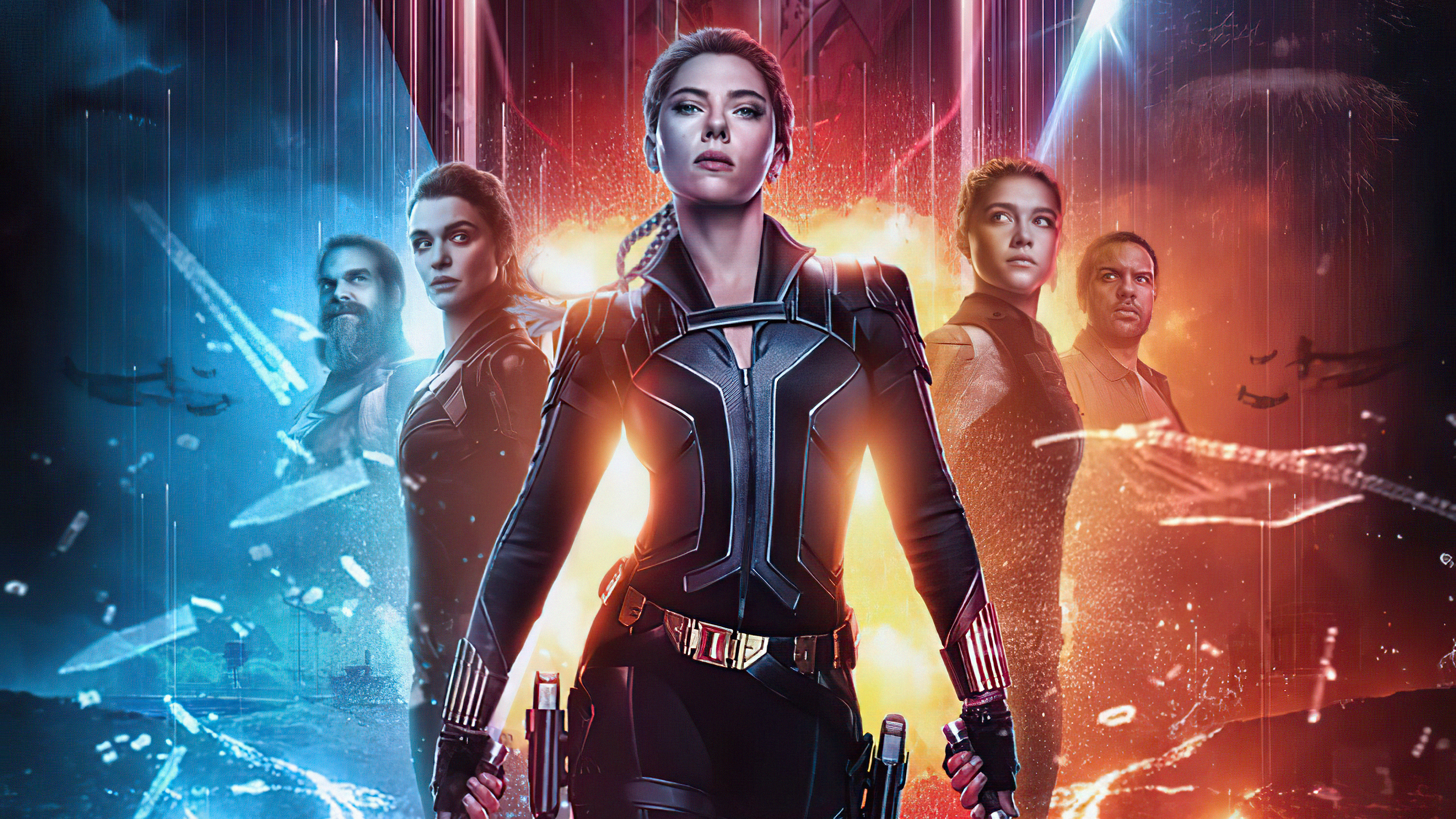 Black Widow 4K HD Wallpaper