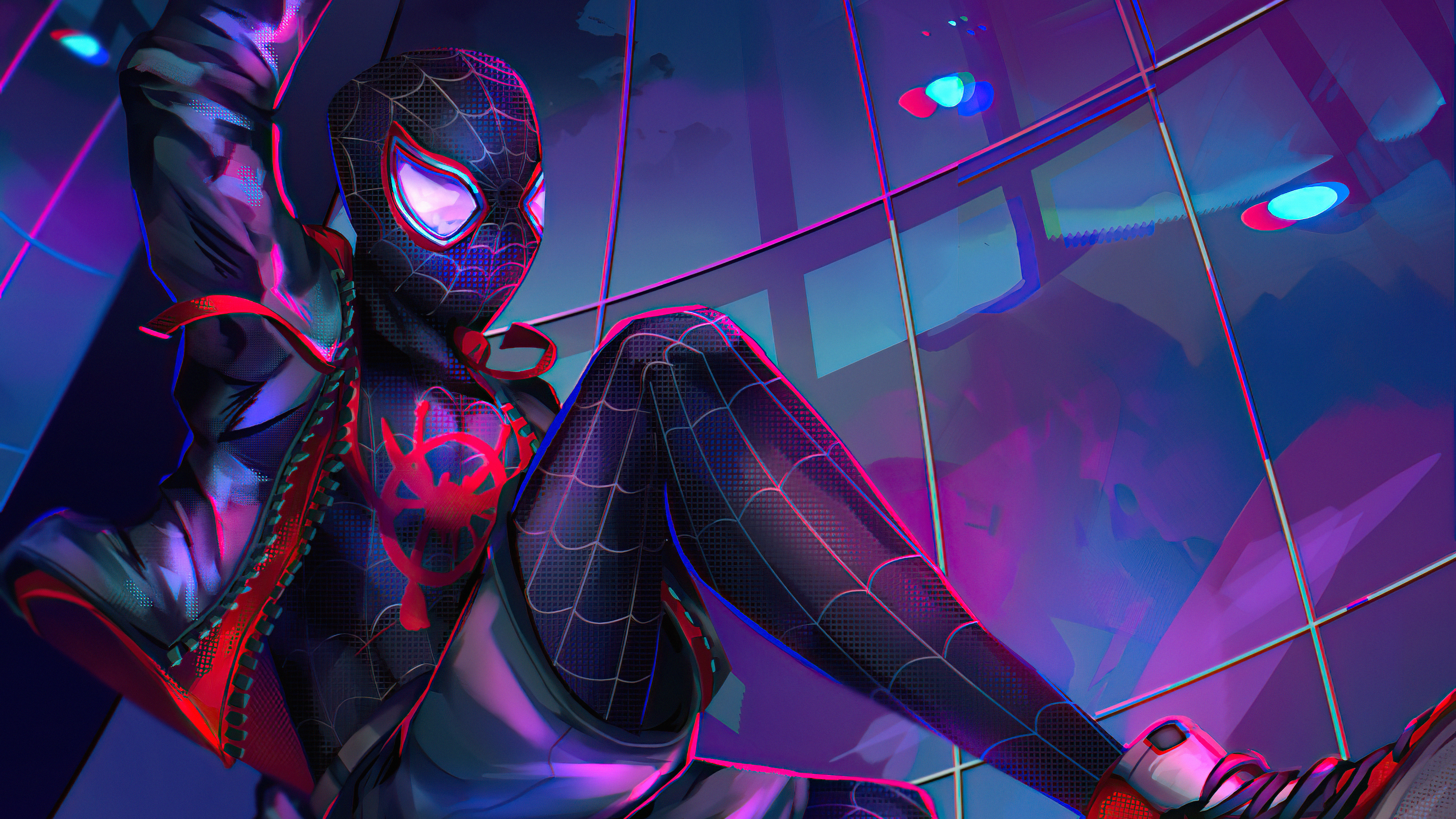 Spider-Man Miles Morales from Marvel HD Wallpaper