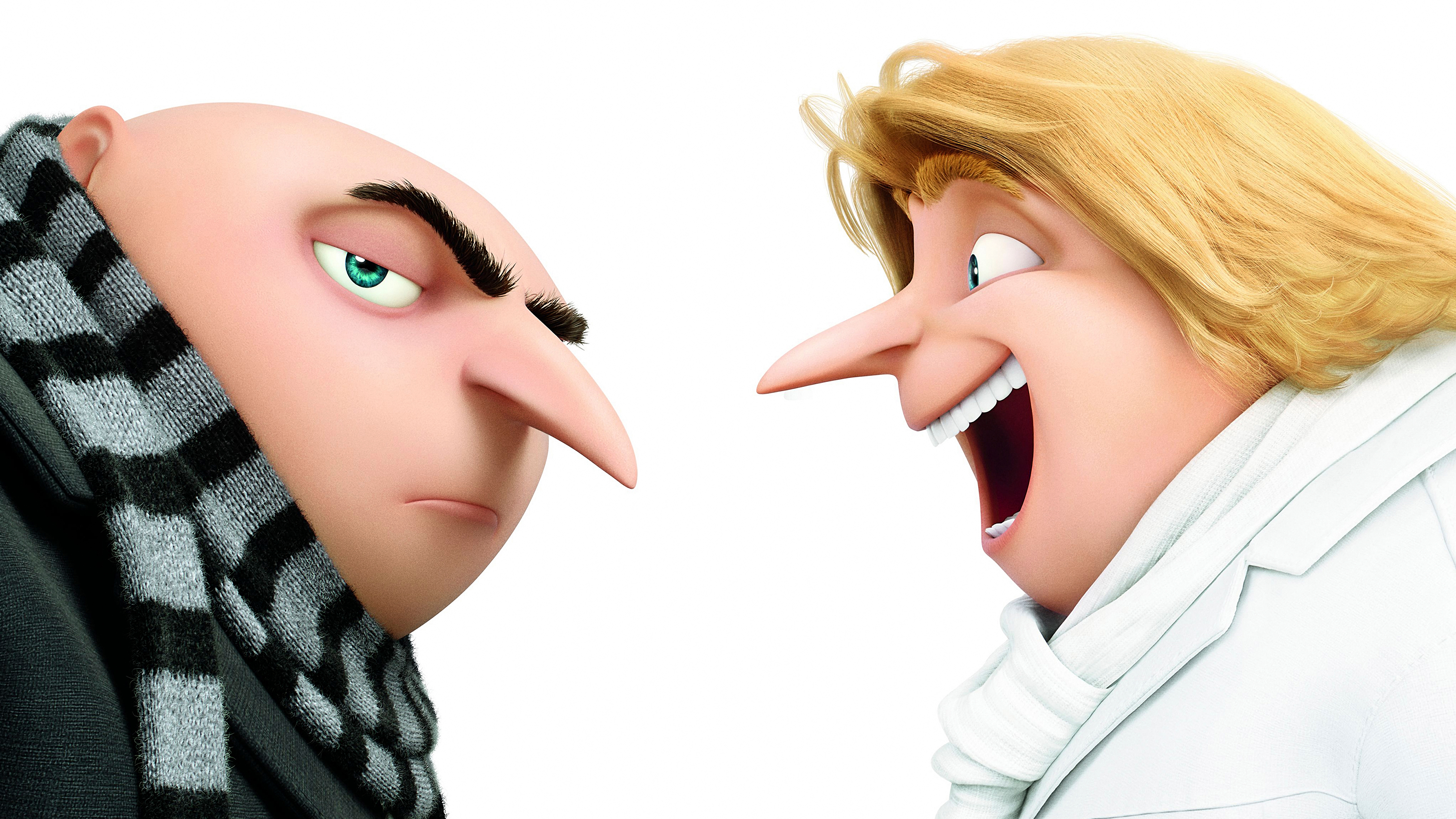 Gru and Dru from Despicable Me 3 HD Wallpaper