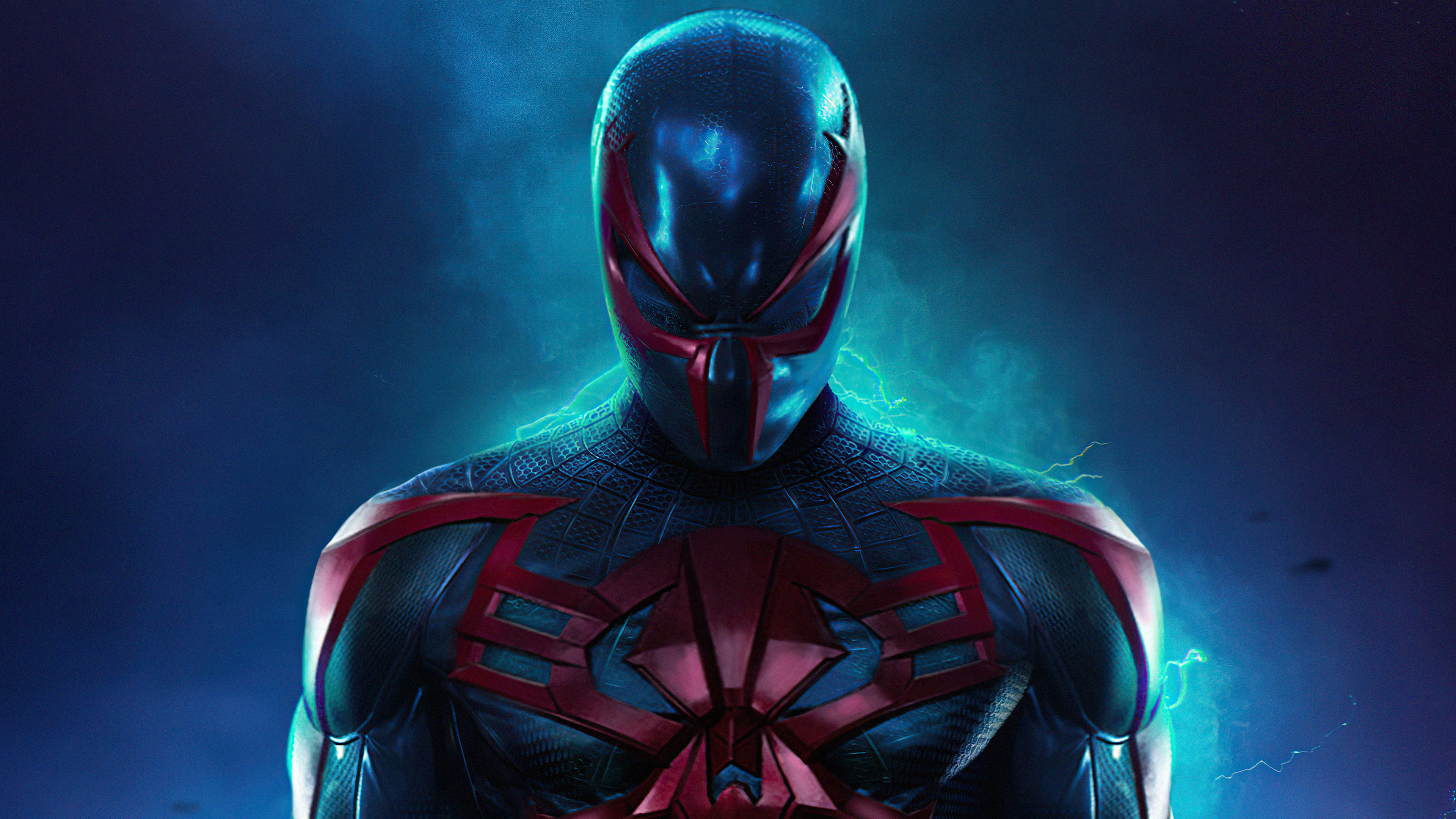 Spider-Man 2099 artwork HD Wallpaper