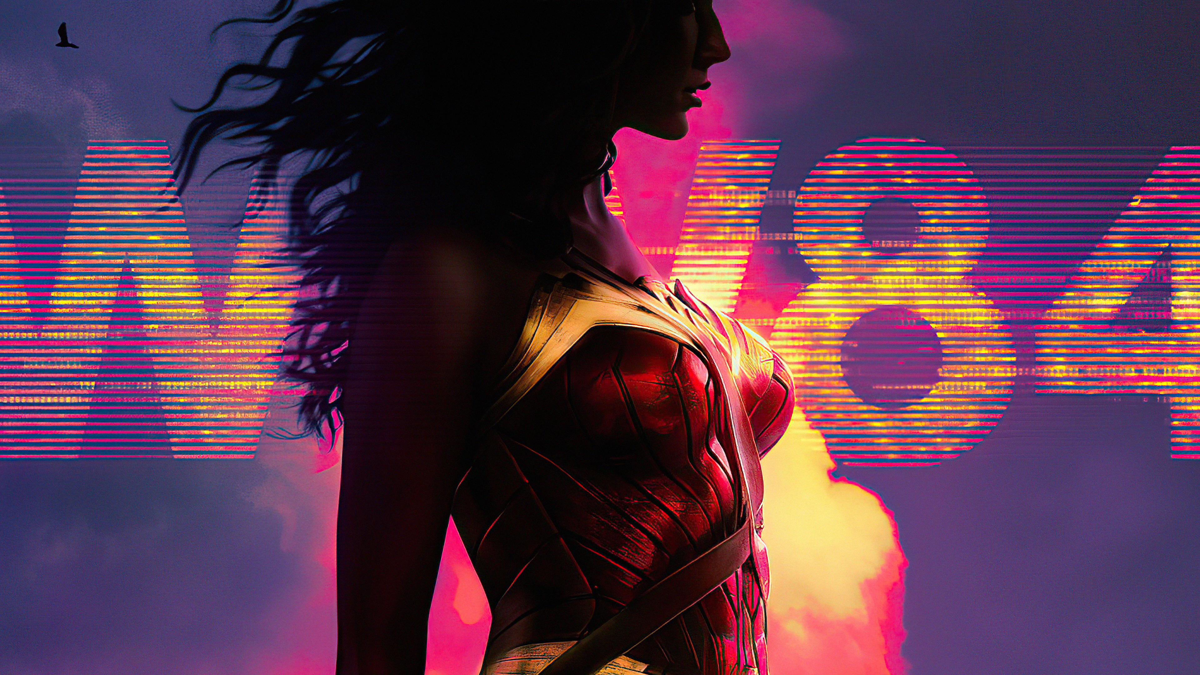 Wonder Woman 1984 poster with Gal Gadot HD Wallpaper