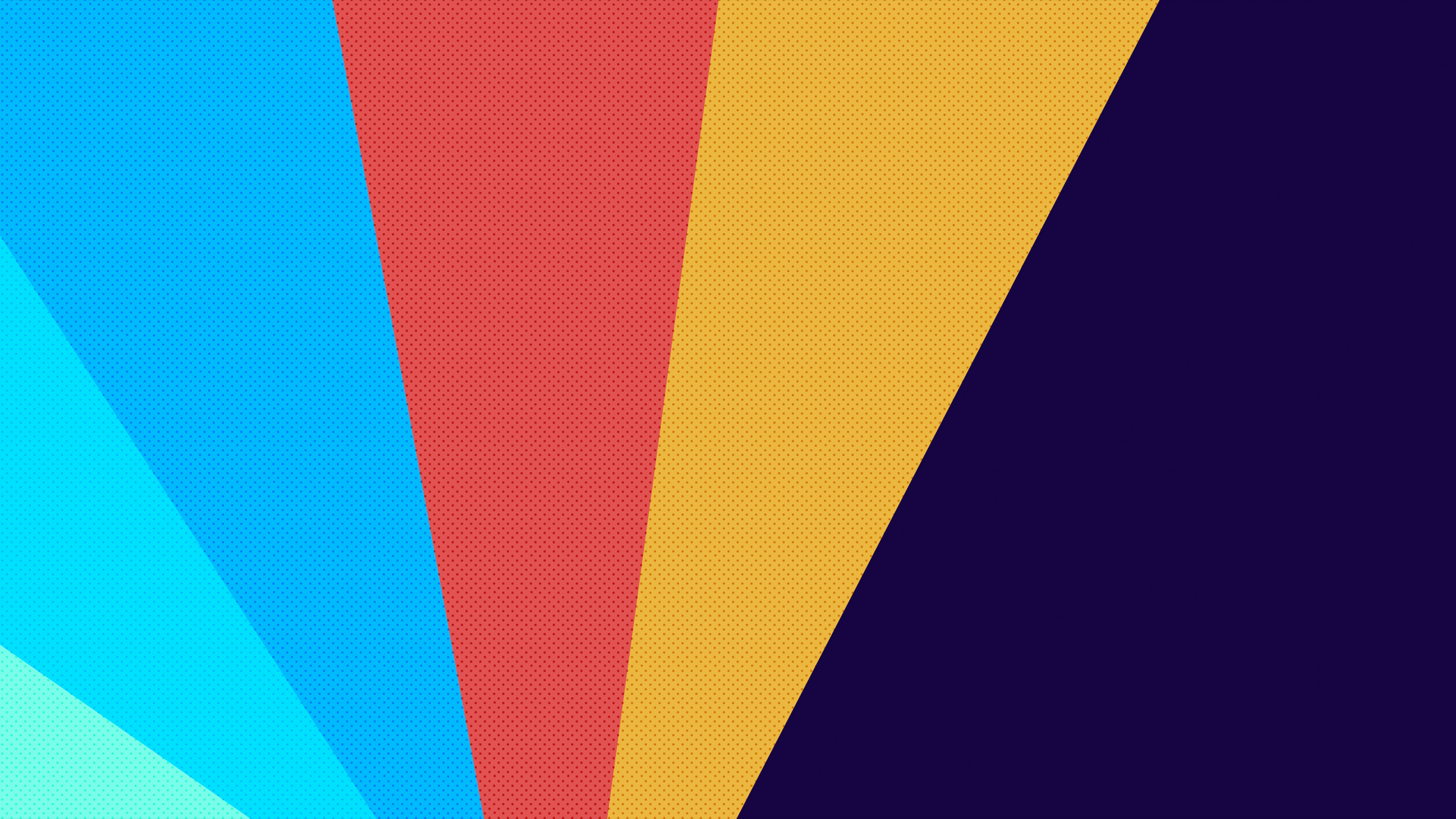 Abstract digital art with geometric shapes HD Wallpaper
