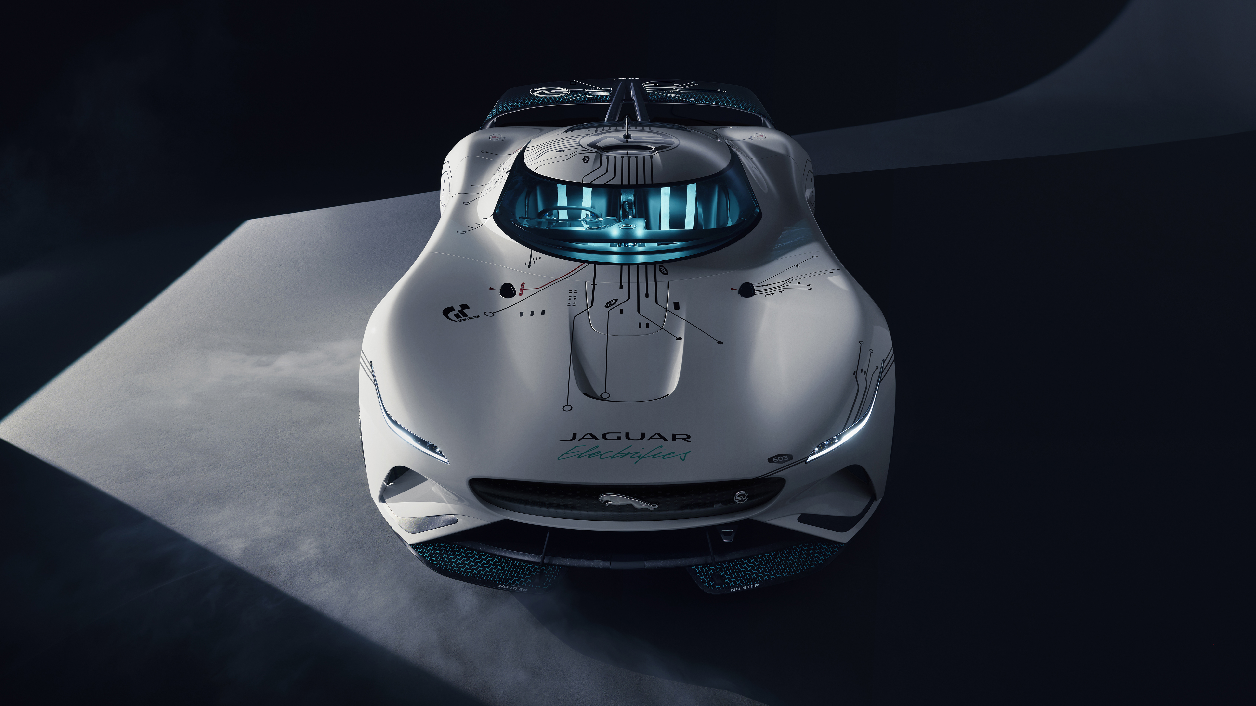 Jaguar Vision Gran Turismo SV 4K HD Wallpaper