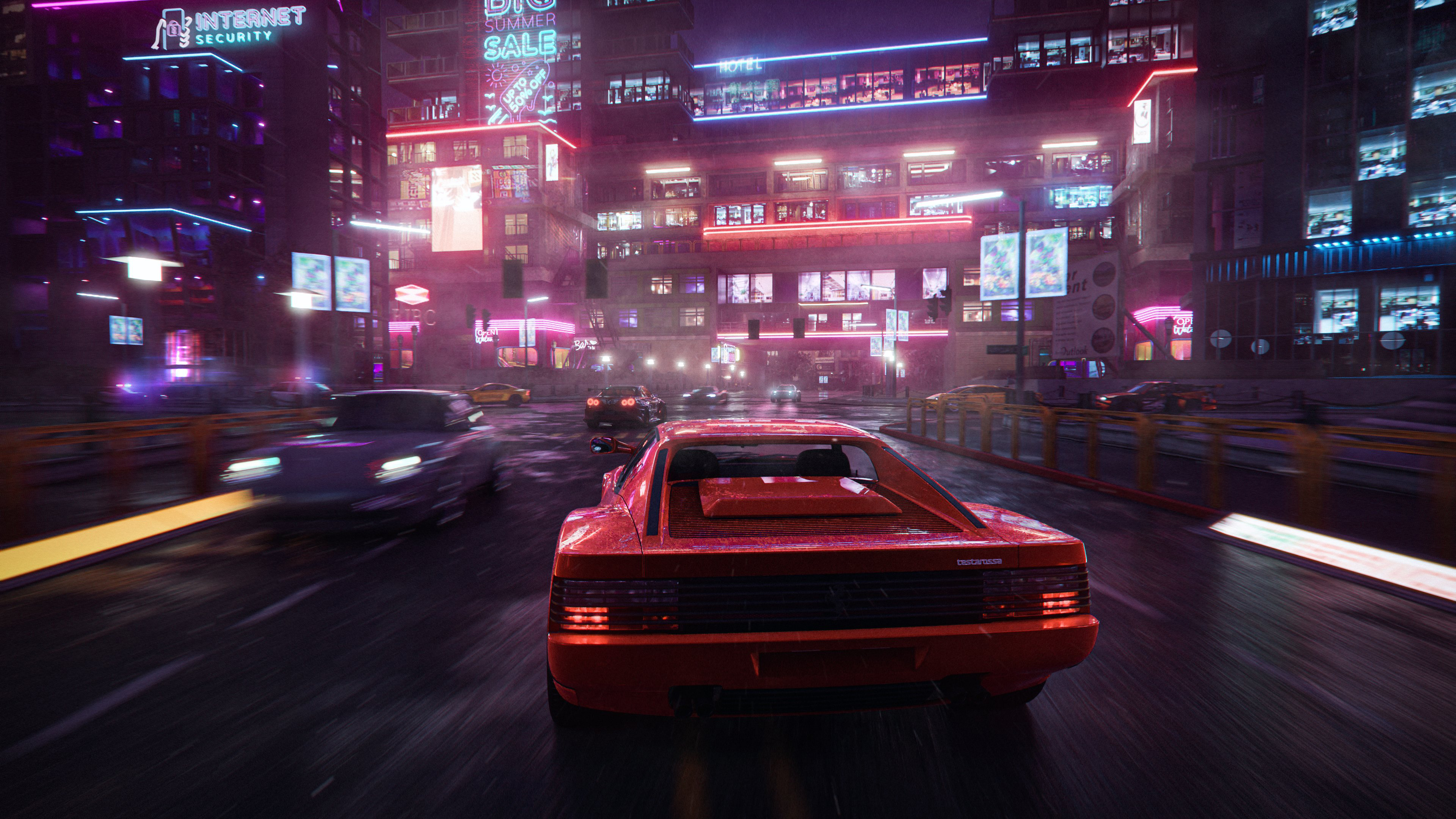 Cyberpunk 2077 4K HD Wallpaper