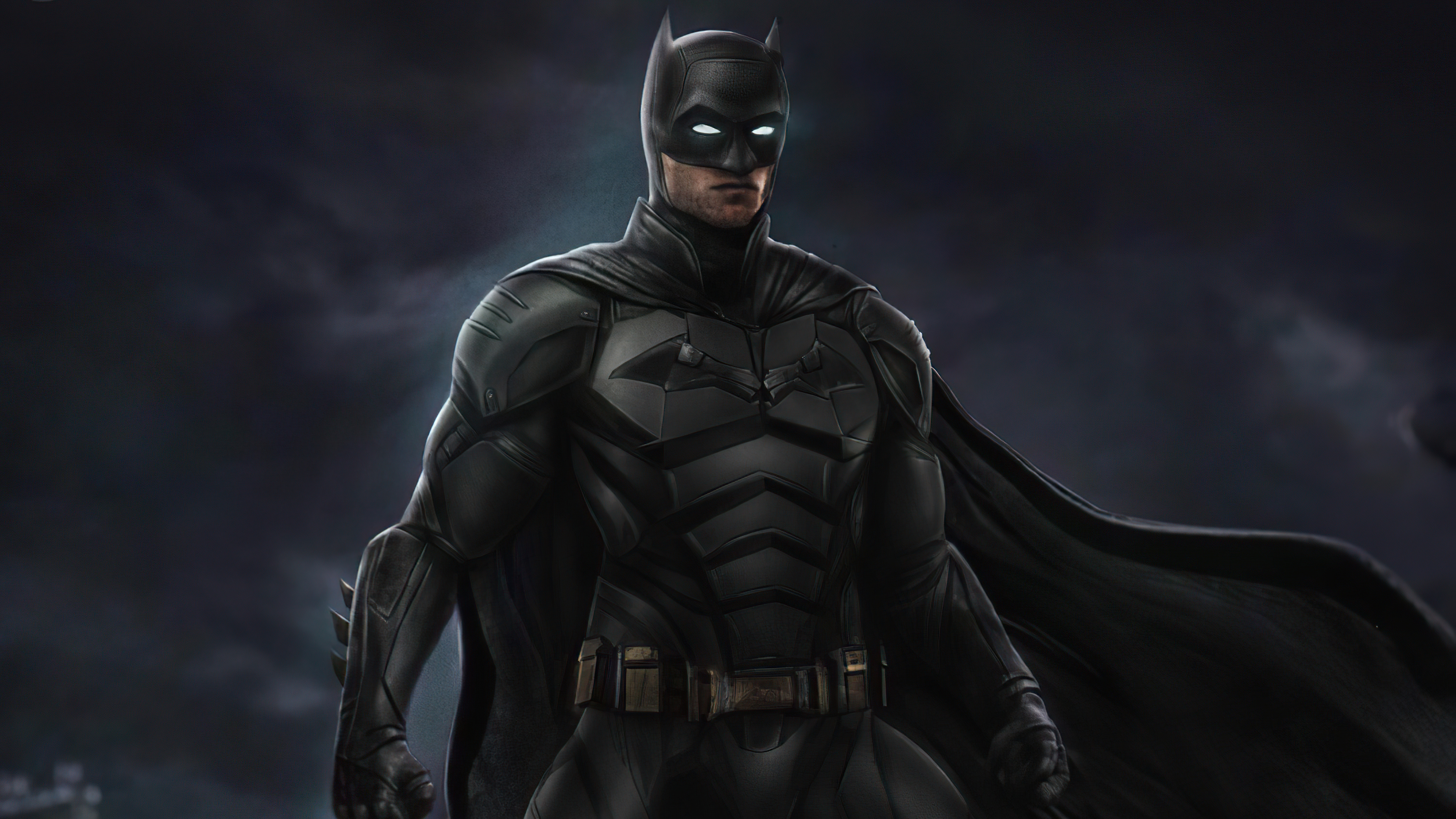 Batman artwork 4K HD Wallpaper