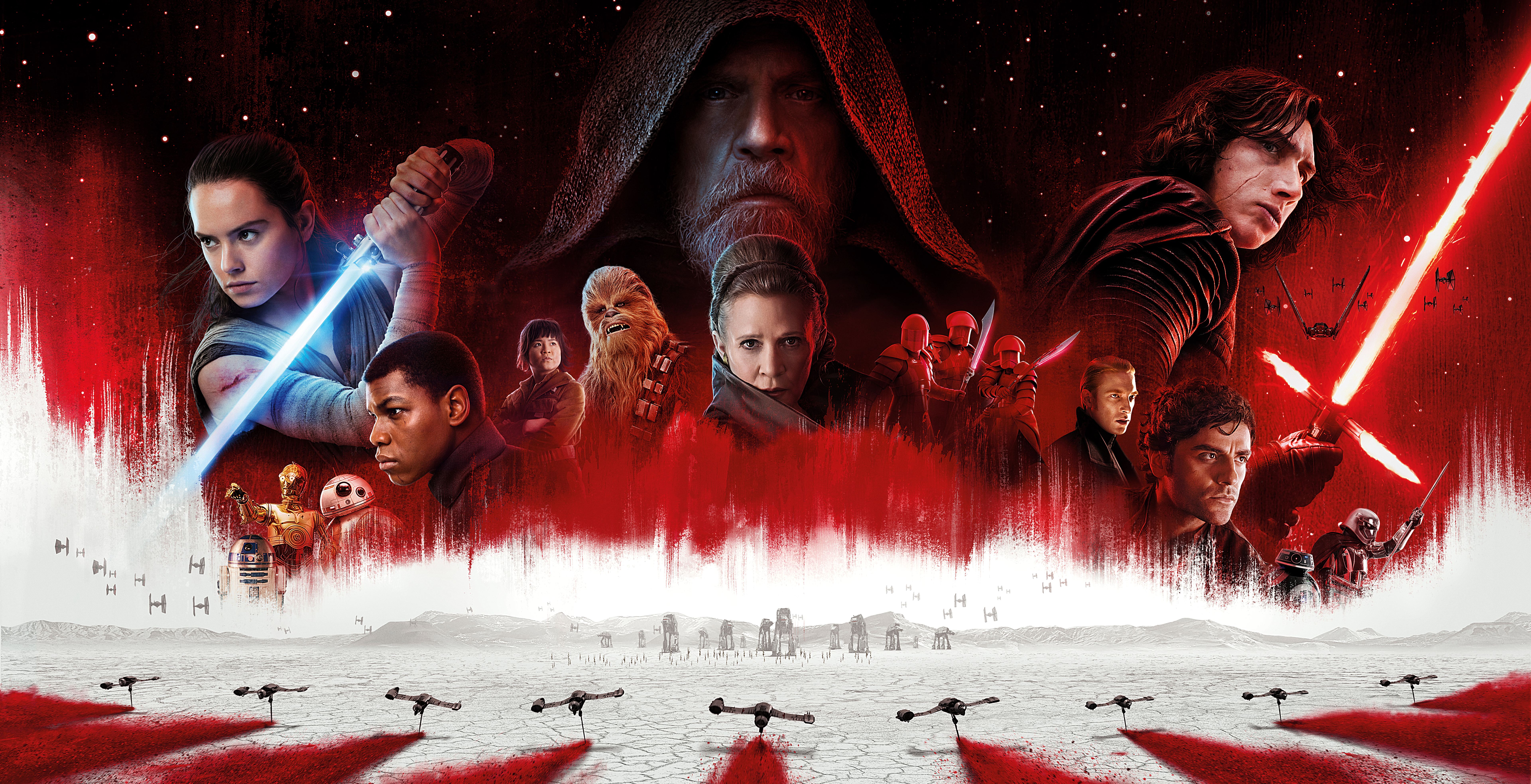 Star Wars: The Last Jedi Poster HD Wallpaper