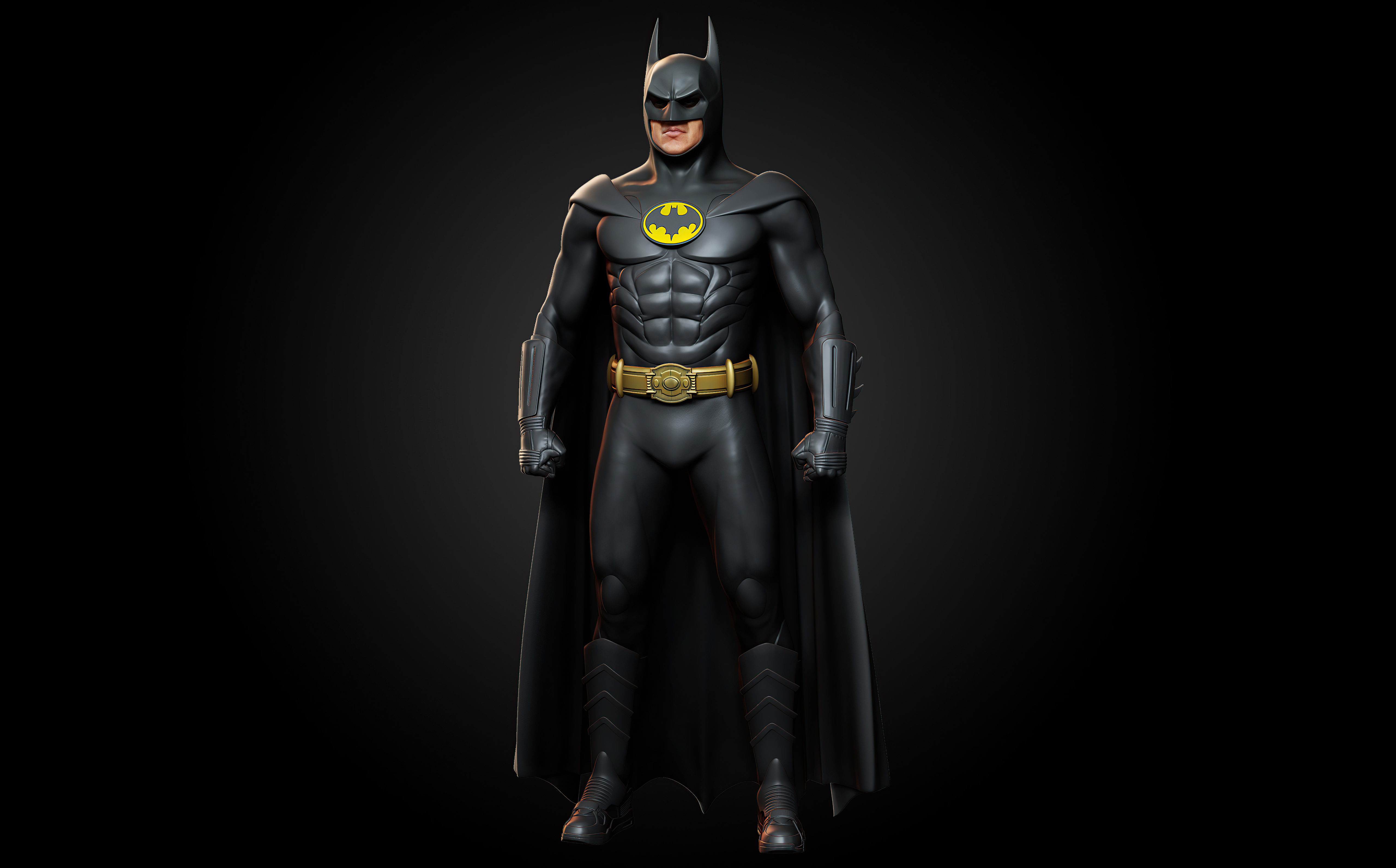 Batman from DC Comics digital art HD Wallpaper